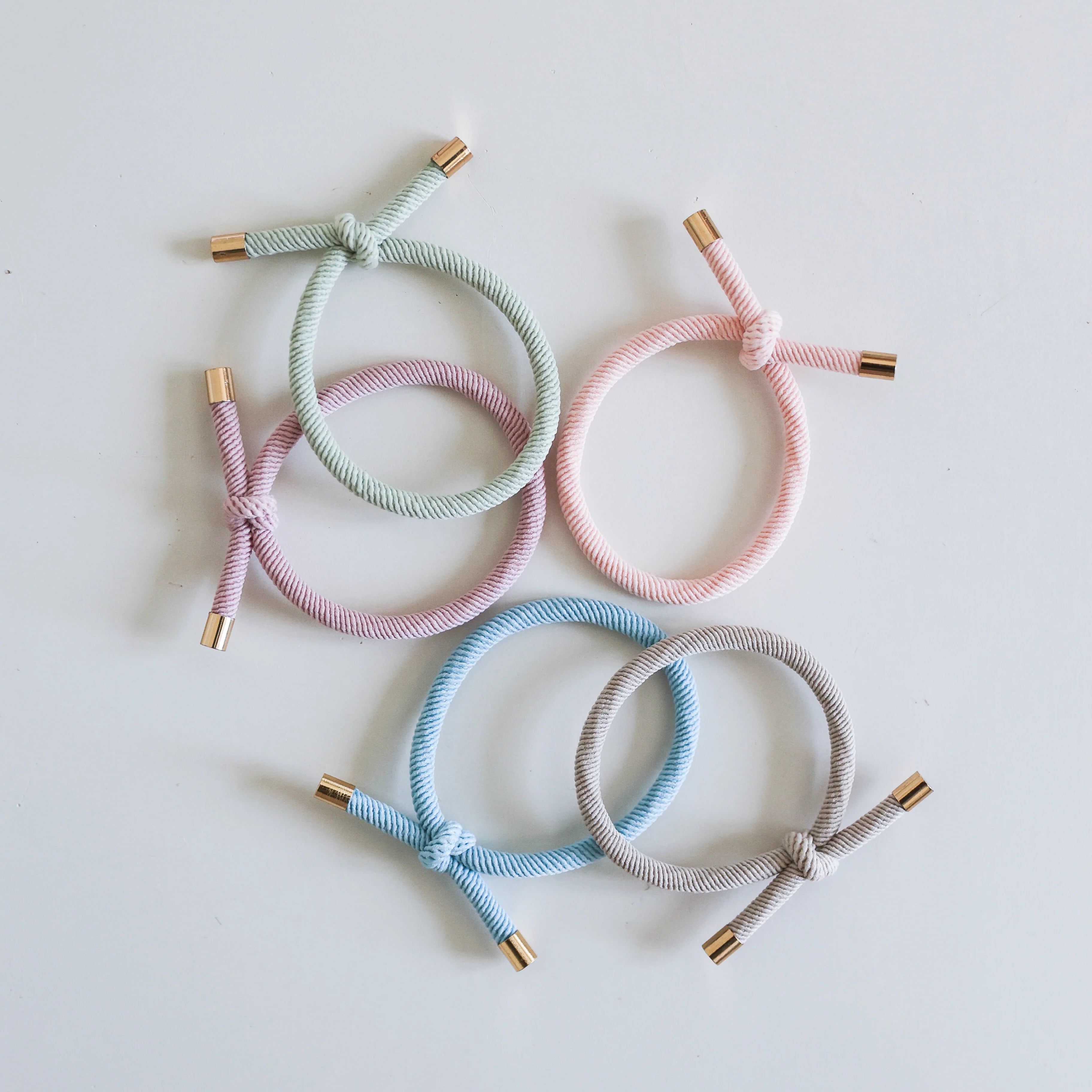 Josie Joan's - Pastel Piper Hair Tie Essentials (Set of 5)