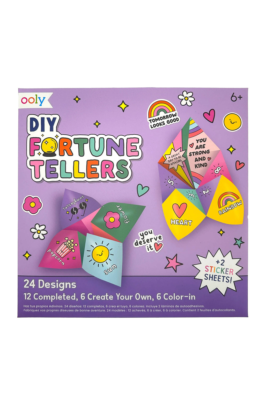 OOLY DIY fortune tellers.