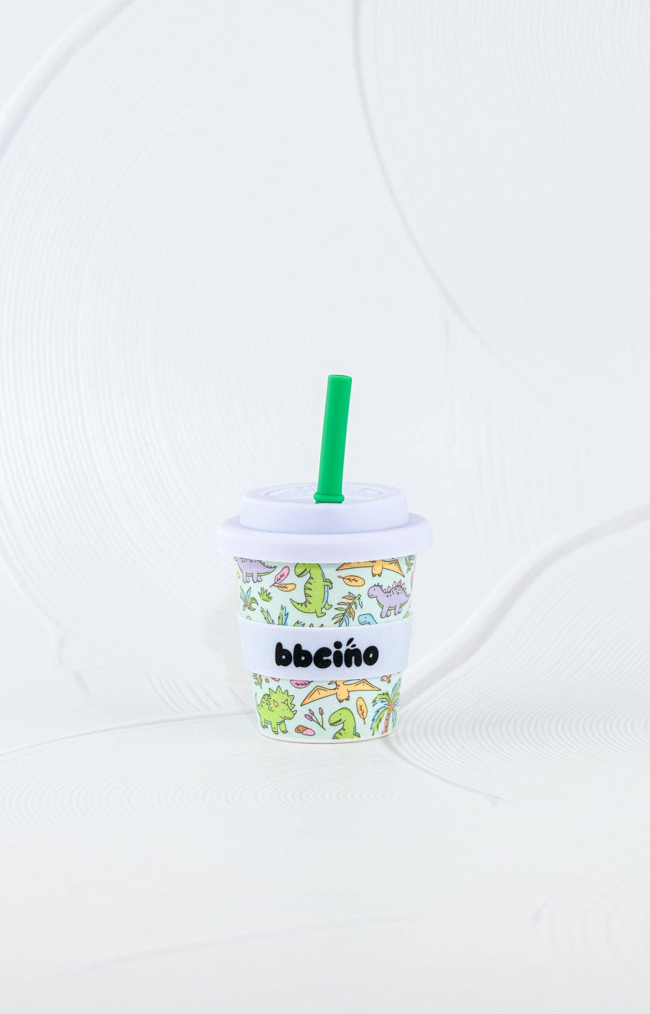 BBcino - Reusable Babycino Cup 120ml Sip-a-saurus
