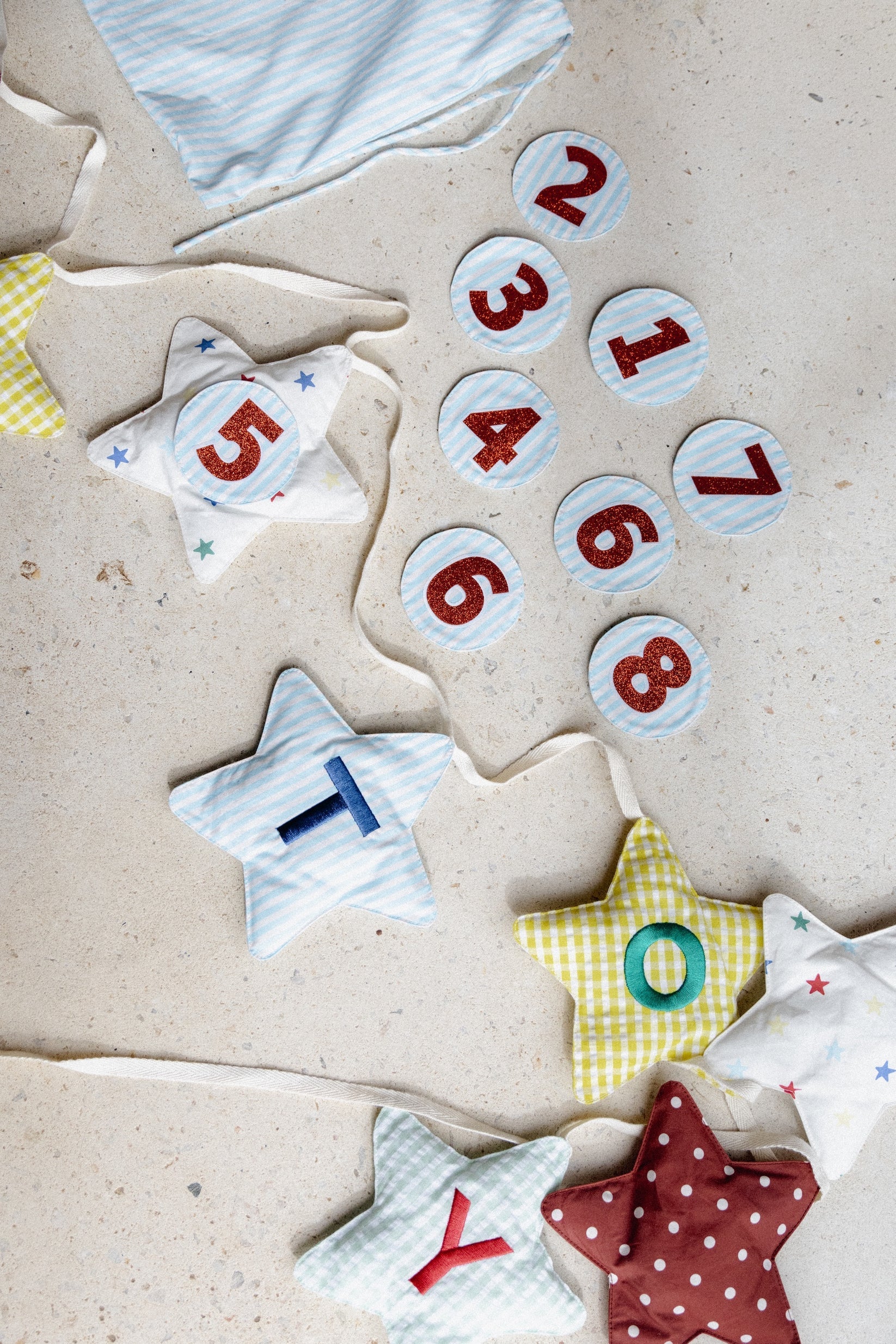 The Wholesome Store - Birthday Banner Stars