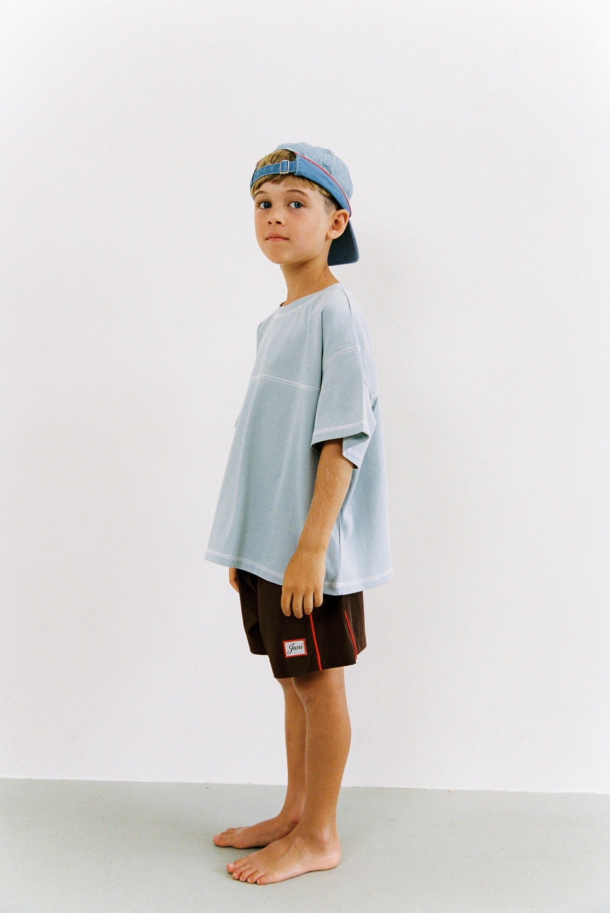 Juni JNR Bodhi Boardshort Chocolate