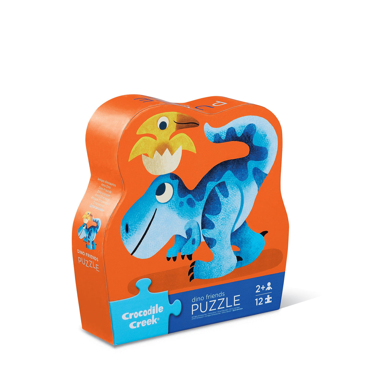 Crocodile Creek Mini Puzzle 12 pc Dino Friends