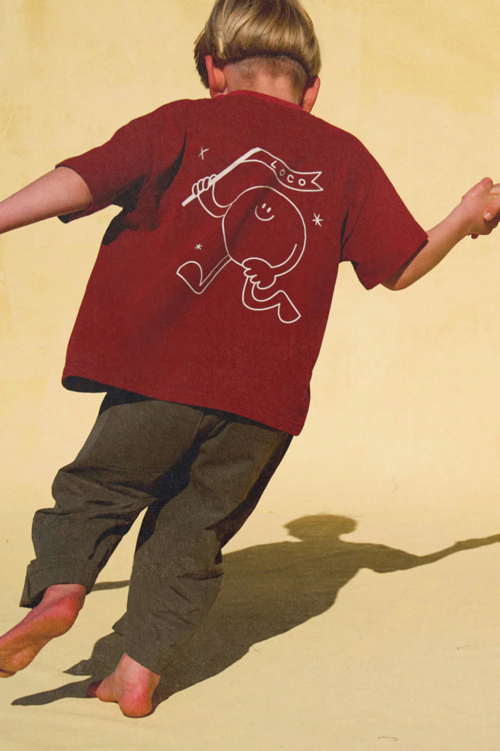 Little The Label - Crazy Flag Lou Tee Cherry Cola