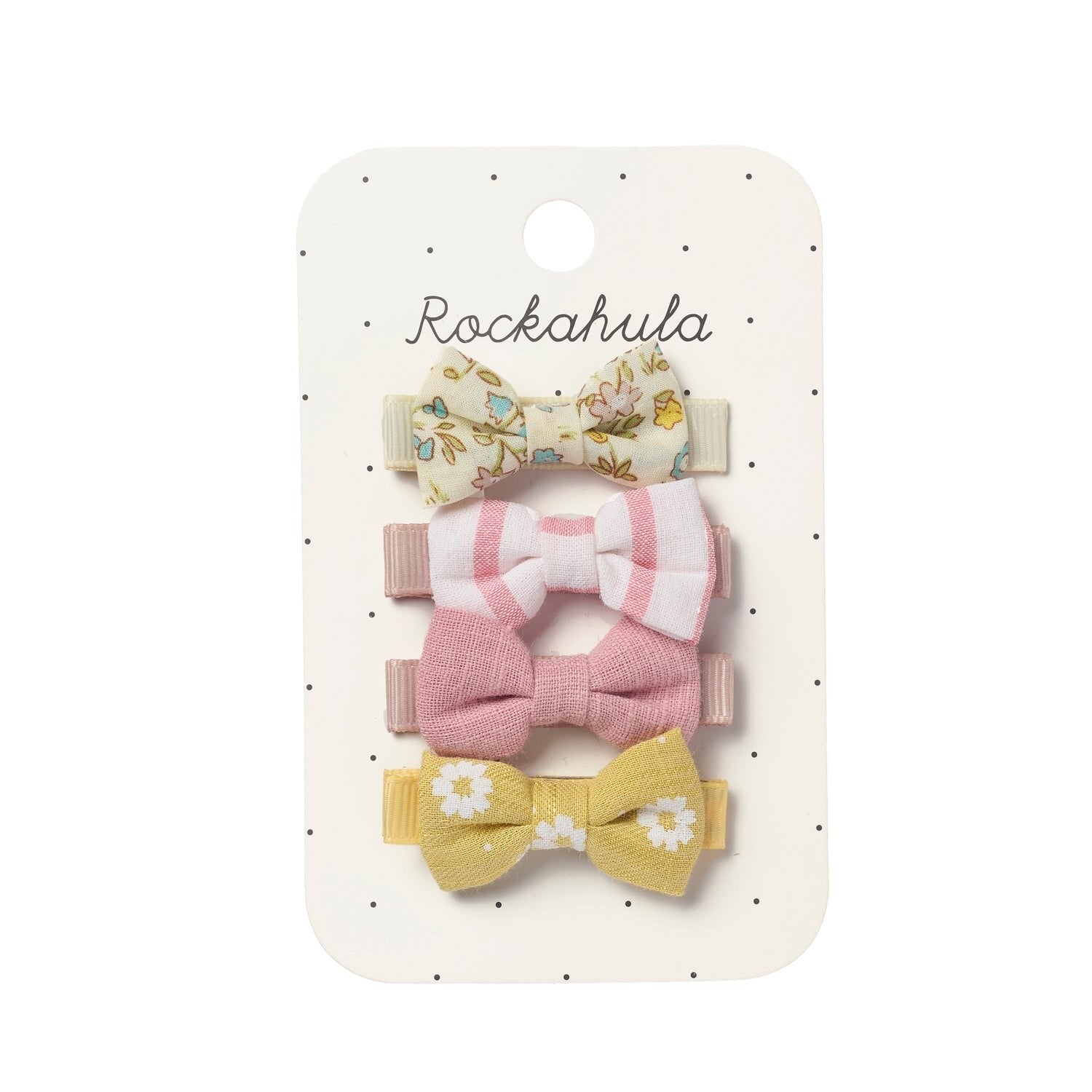 Rockahula - Petal Mini Bow Clip Set