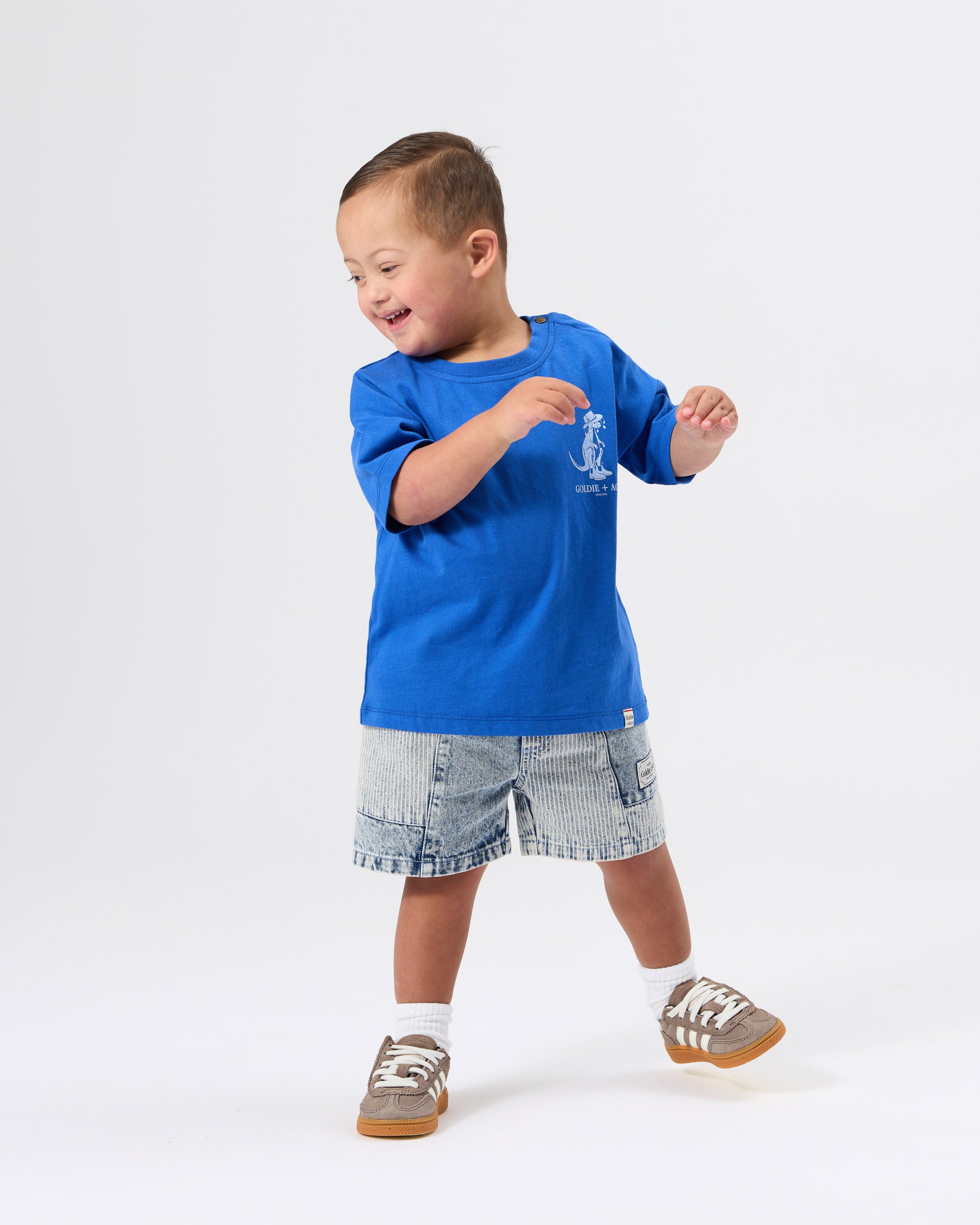 Goldie + Ace - Pin Stripe Noah Pocket Shorts