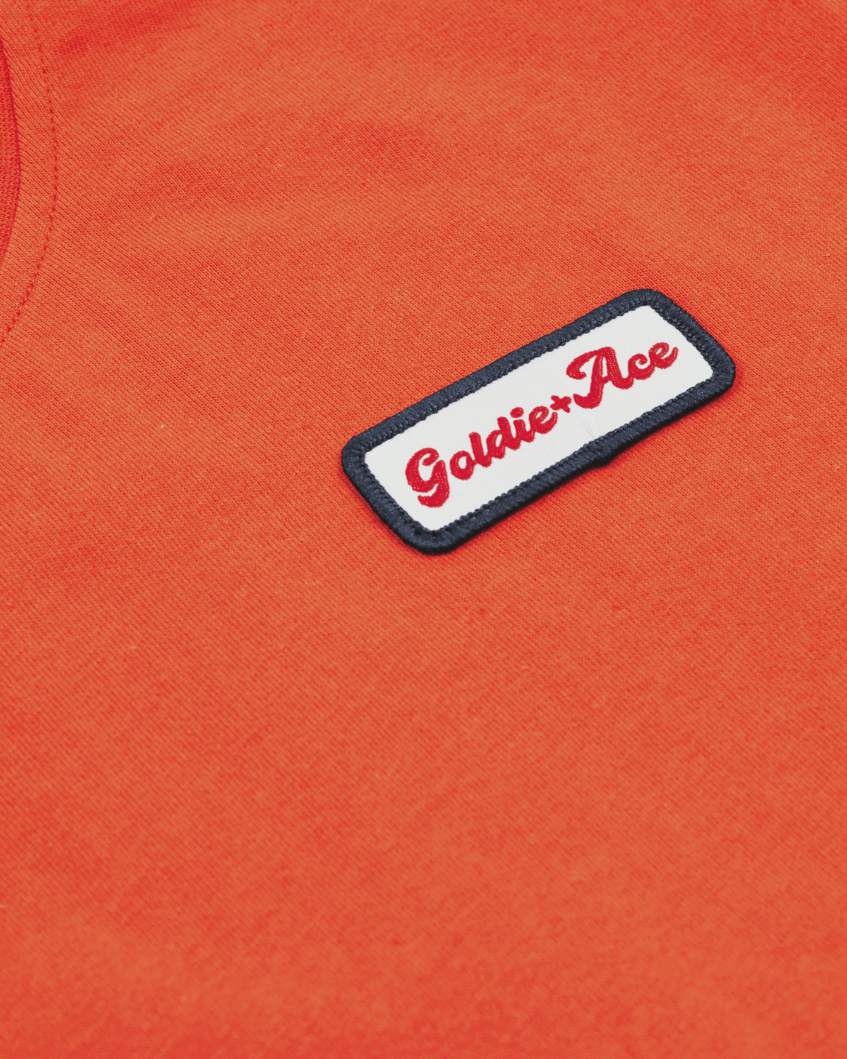 Goldie + Ace - Contrast Stitch T-Shirt Red
