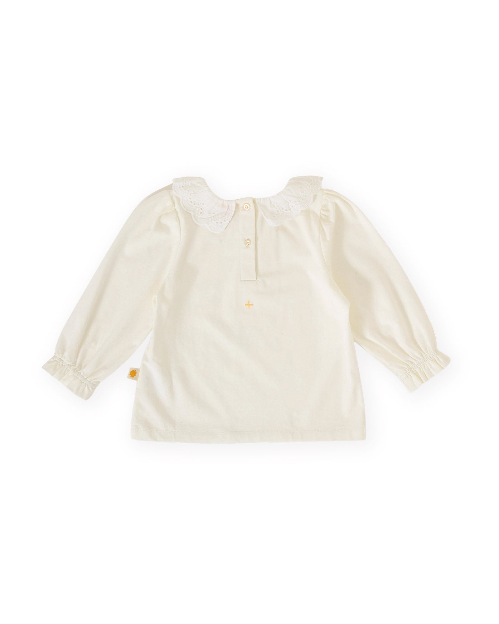 Goldie + Ace - Laura Puff Sleeve Collar Long Sleeve Top