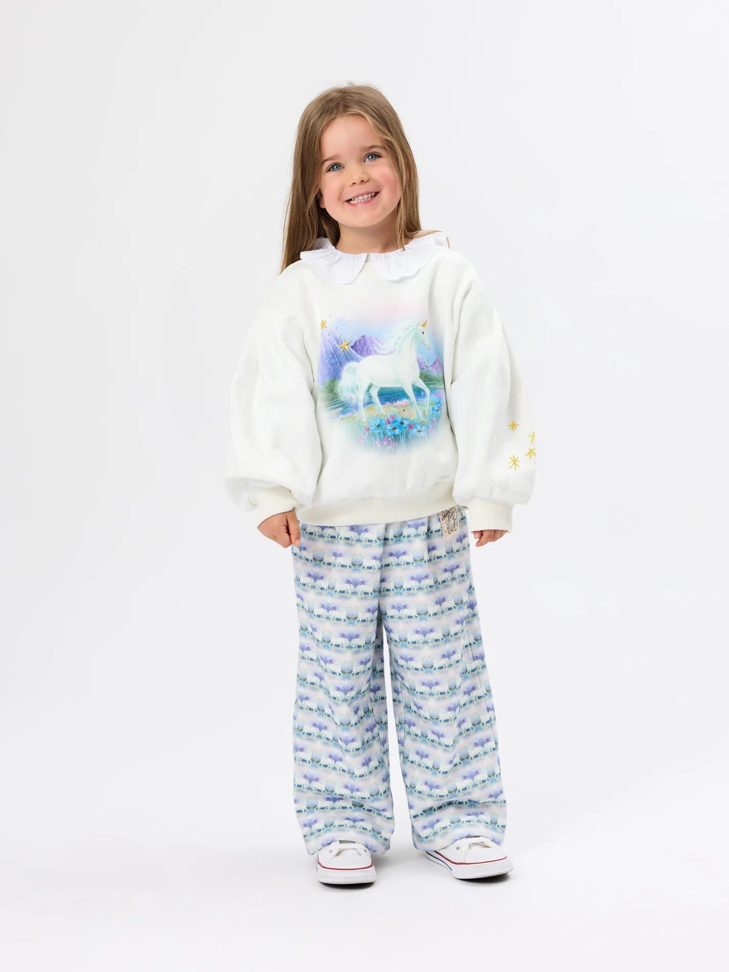 Goldie + Ace - Shirley Barber Unicorn Sweatshirt
