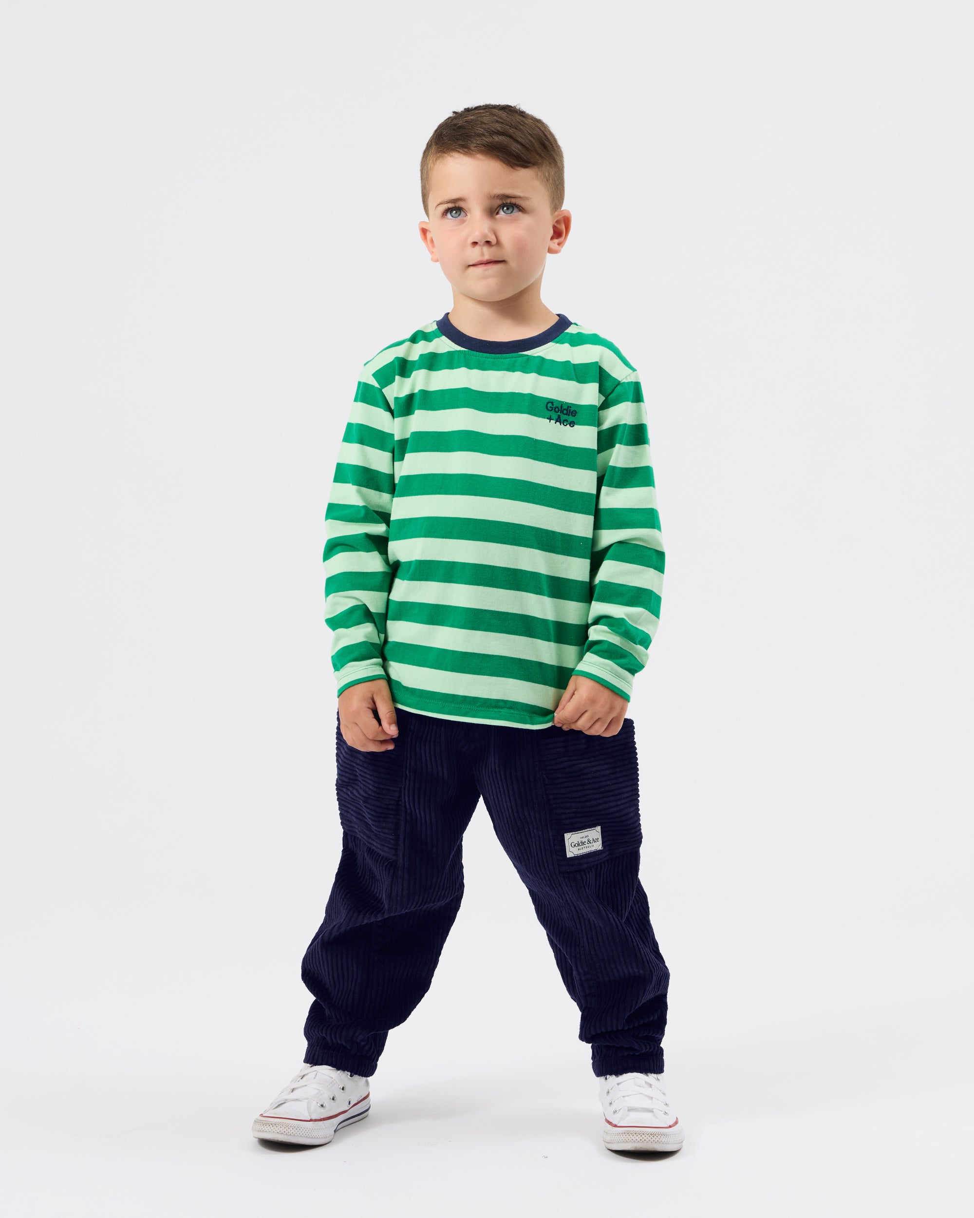 Goldie + Ace - Kit Corduroy Pocket Pant Navy