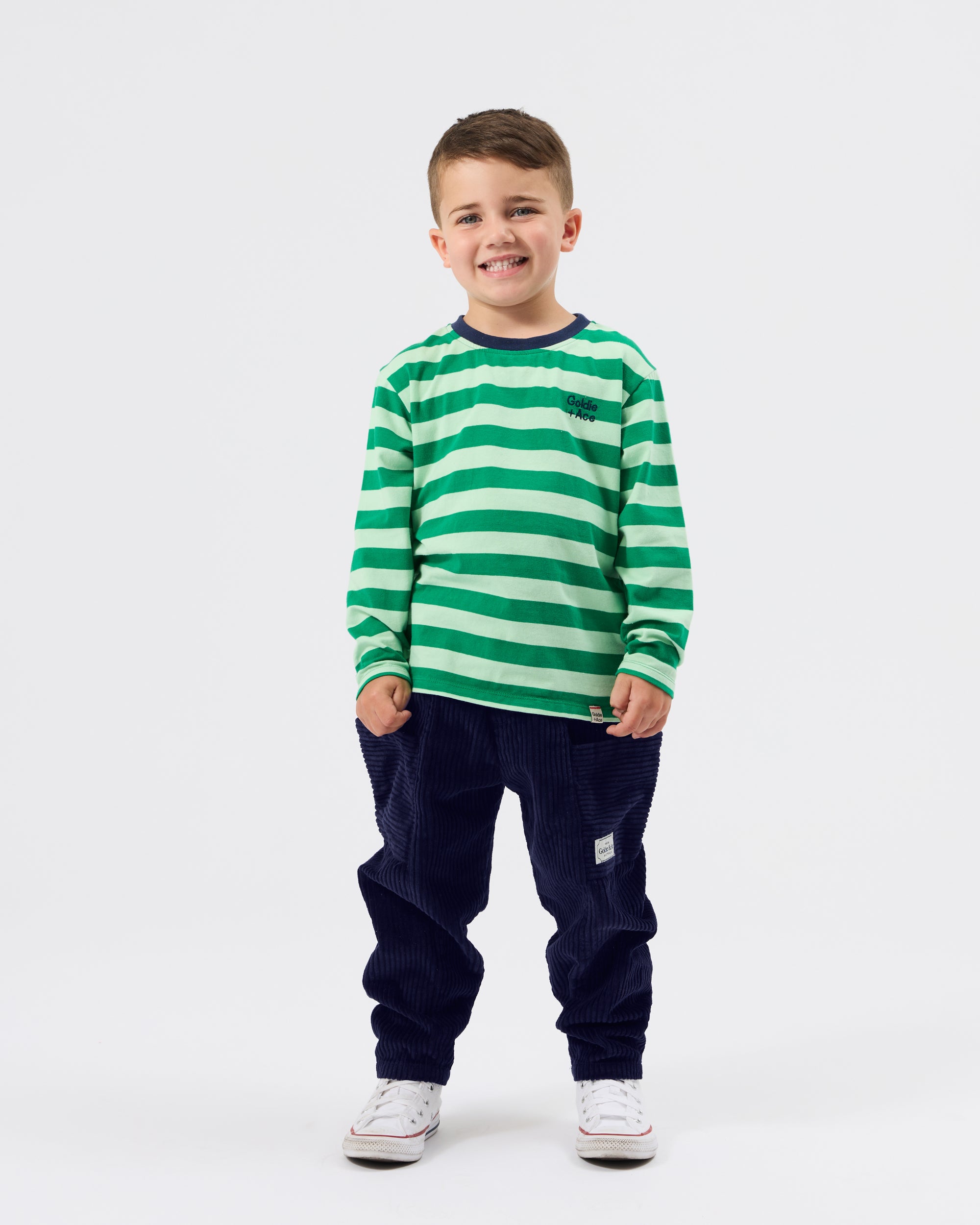 Goldie + Ace - Kit Corduroy Pocket Pant Navy