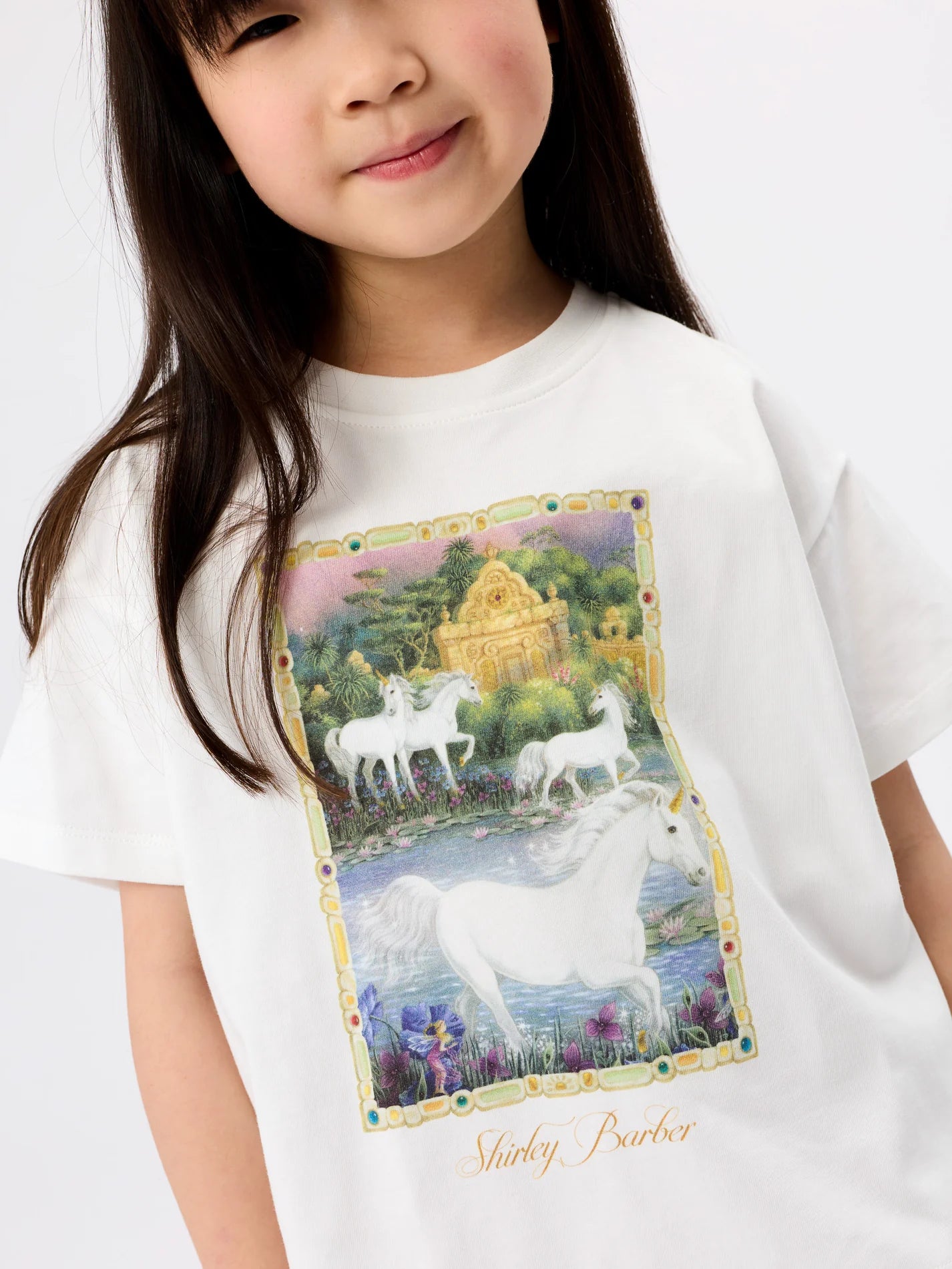 Goldie + Ace - Shirley Barber Unicorn Oversized T-Shirt