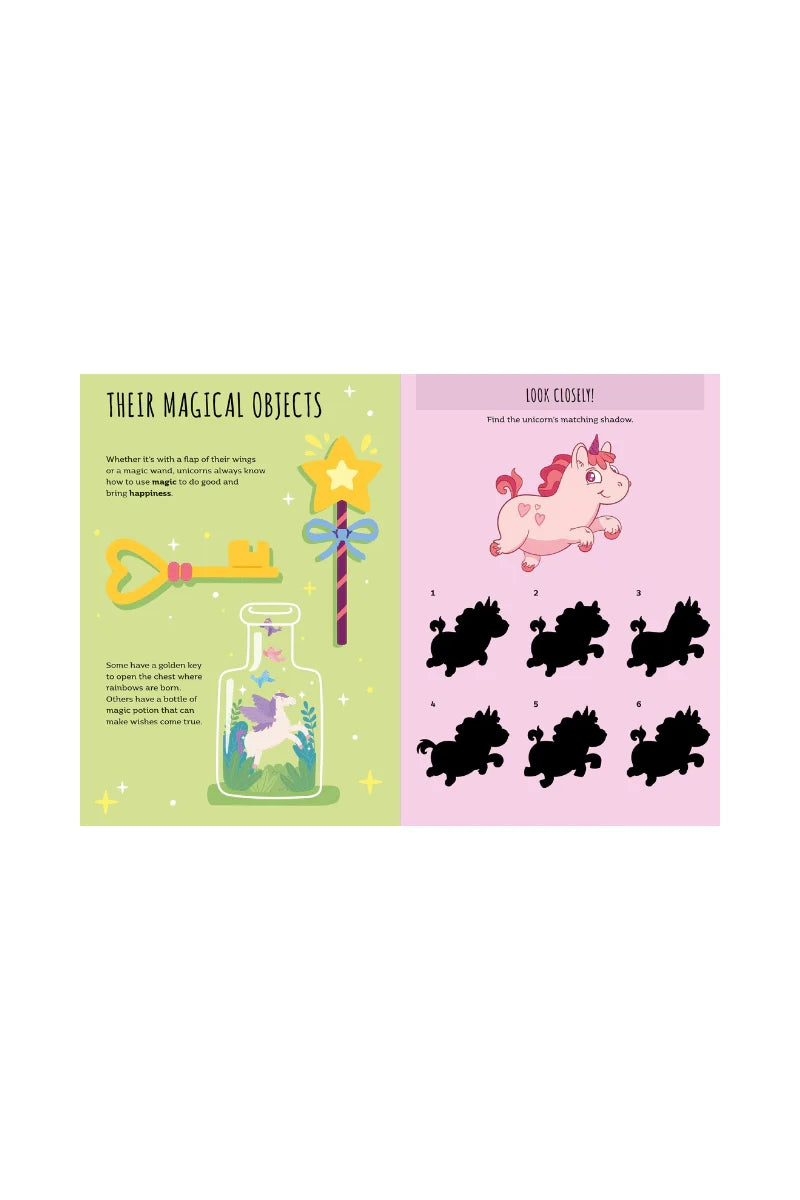 Stickers and Activities Book Unicorns