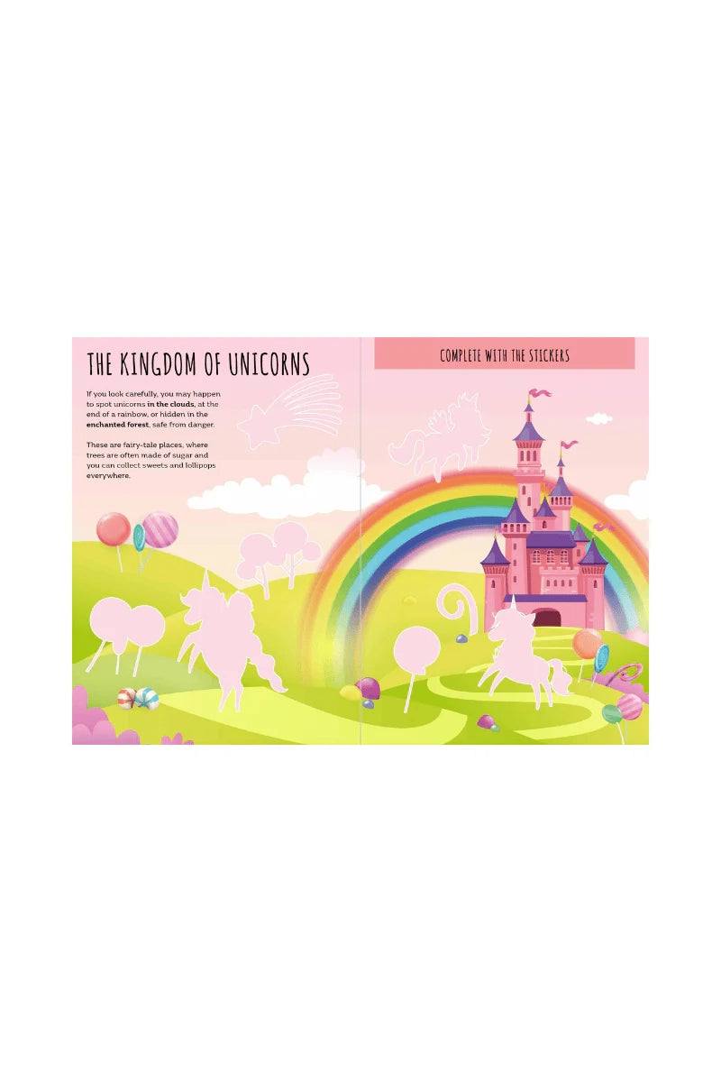 Stickers and Activities Book Unicorns