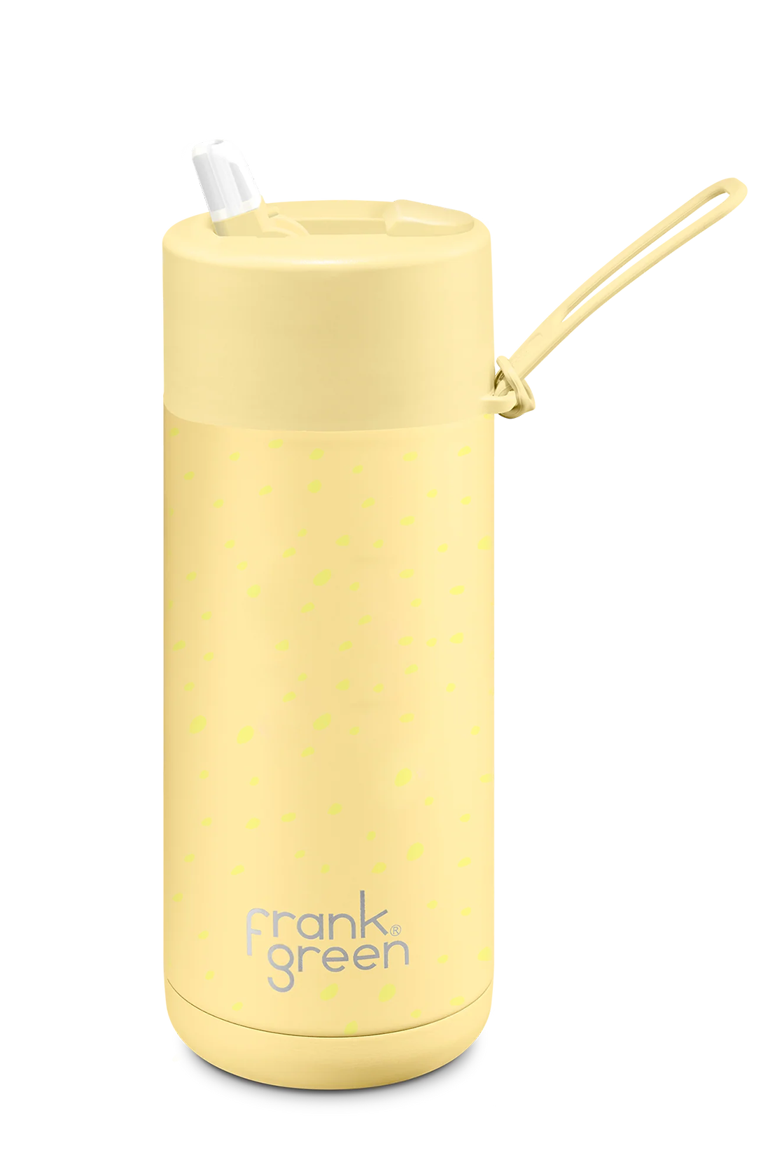 Back of yellow frankster bottle