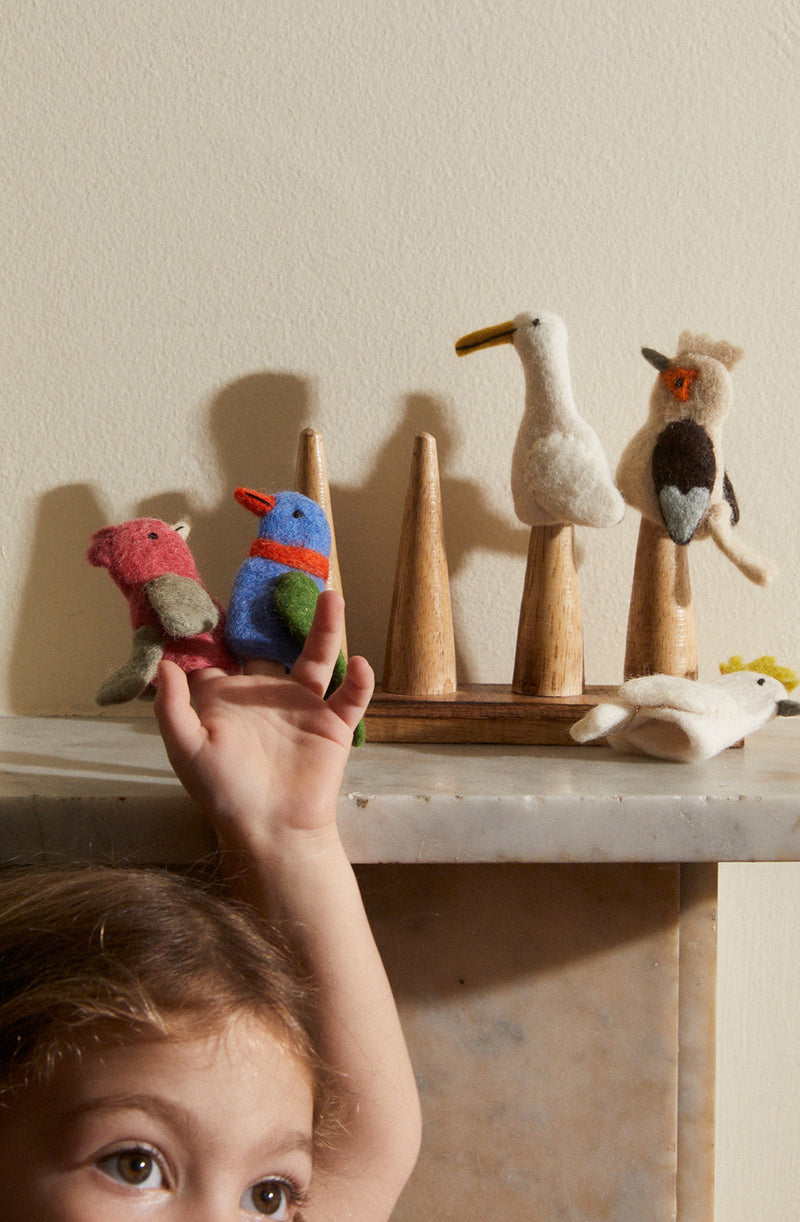 Australian Bird Finger Puppets