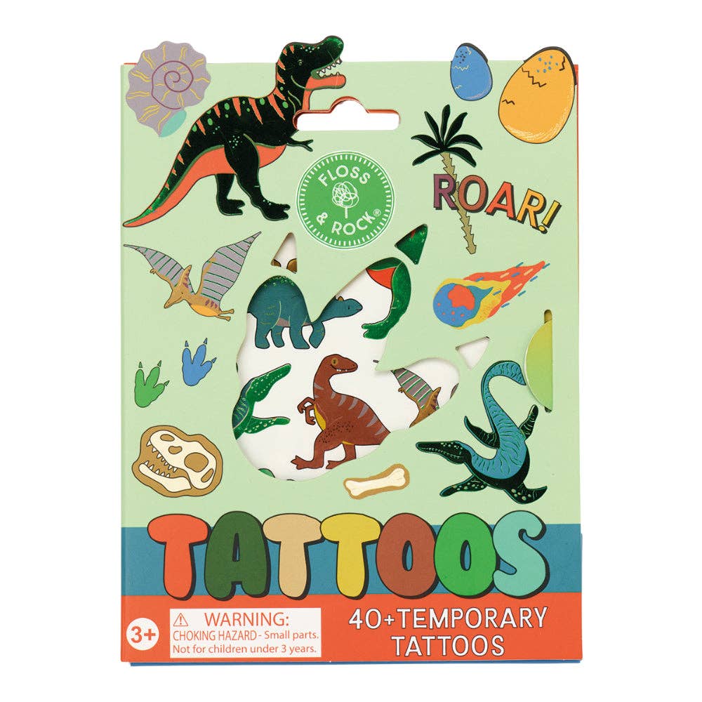 Floss & Rock - Temporary Tattoos Dinosaurs