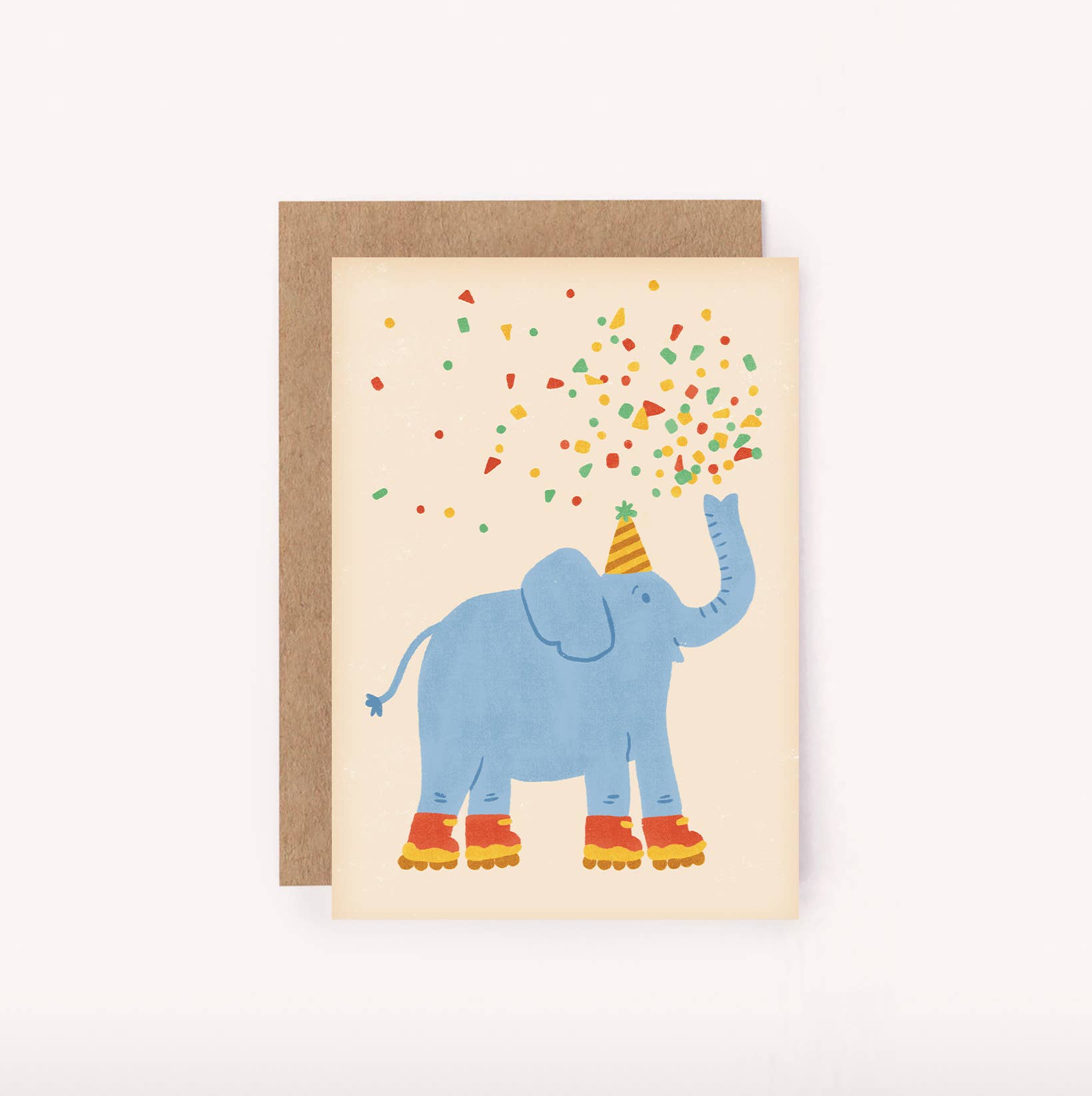 Lauren Sissons Studio - Birthday Elephant Mini Card