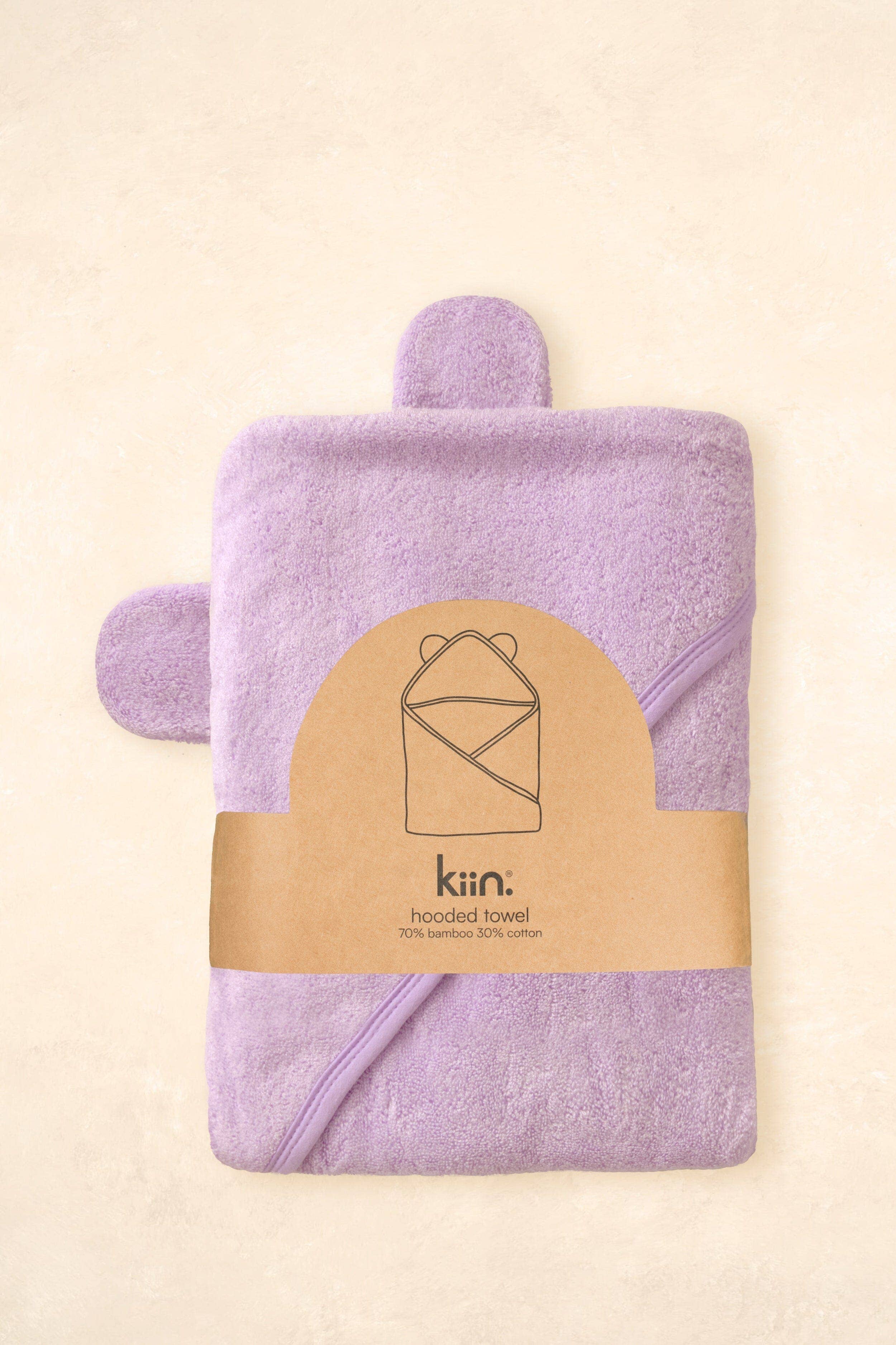 Kiin Baby - Hooded Towel Ivory