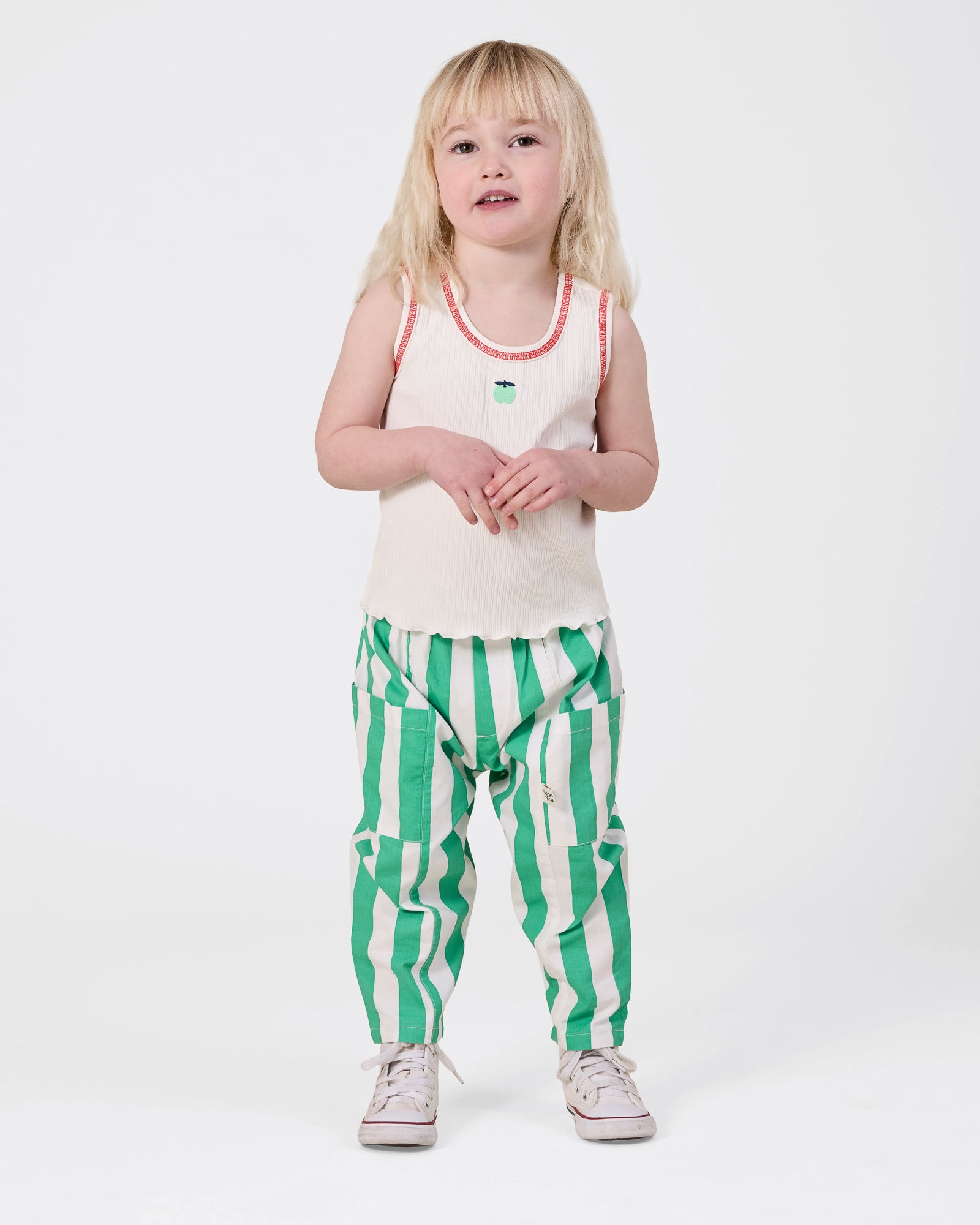 Goldie + Ace - Happy Stripe Lightweight Kit Pocket Pant