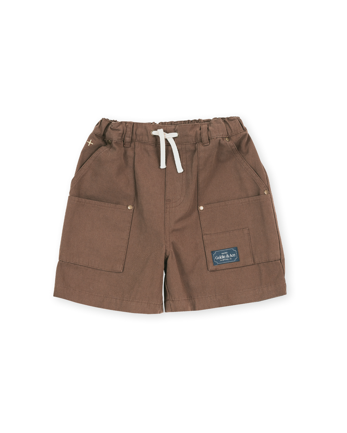 Goldie + Ace - Carpenter Shorts Brown