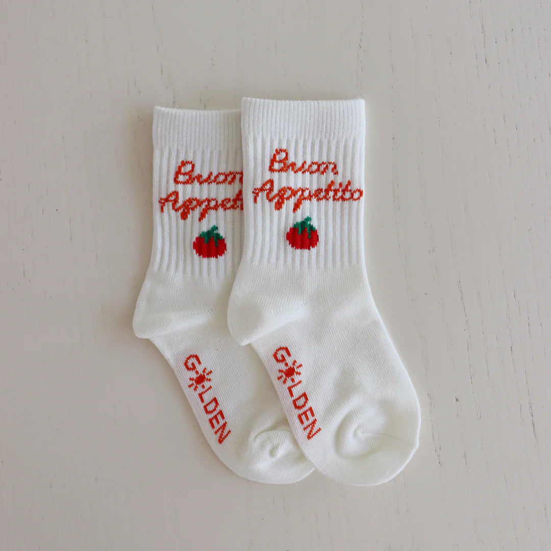 Golden Children ~ Buon Appetito Socks Vanilla