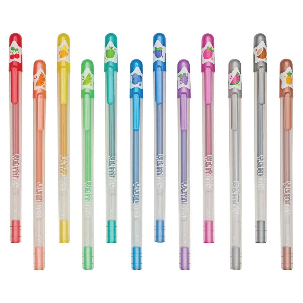 Ooly – Yummy Yummy Glitter Scented Gel Pens (Pack of 12)