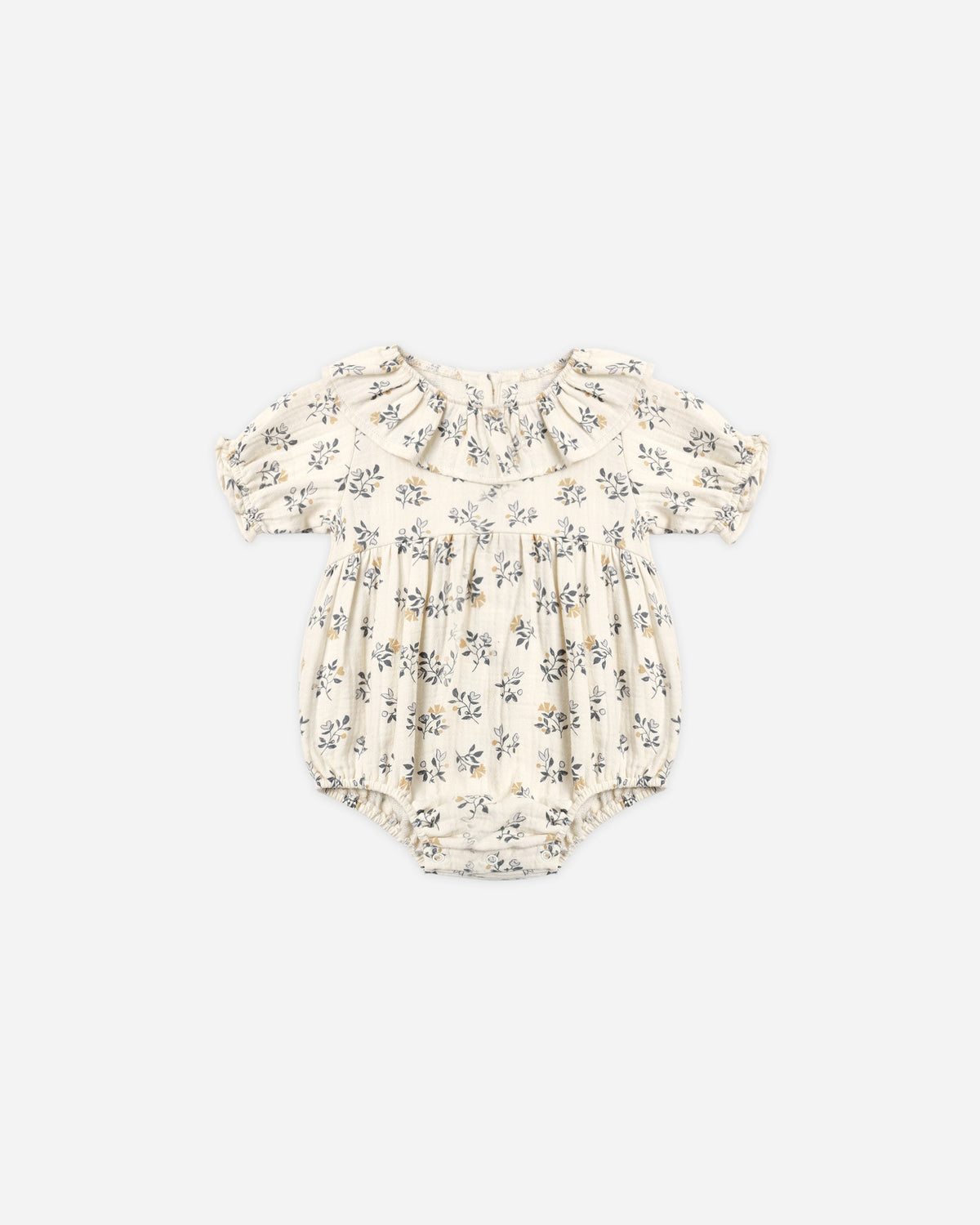 Quincy Mae Collared Romper French Floral