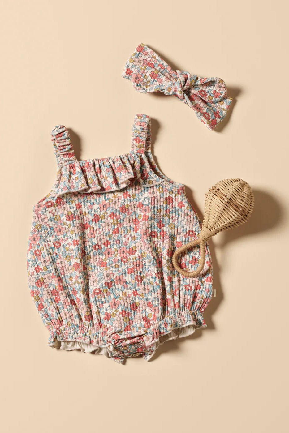 Wilson & Frenchy - Summer Bloom Organic Playsuit