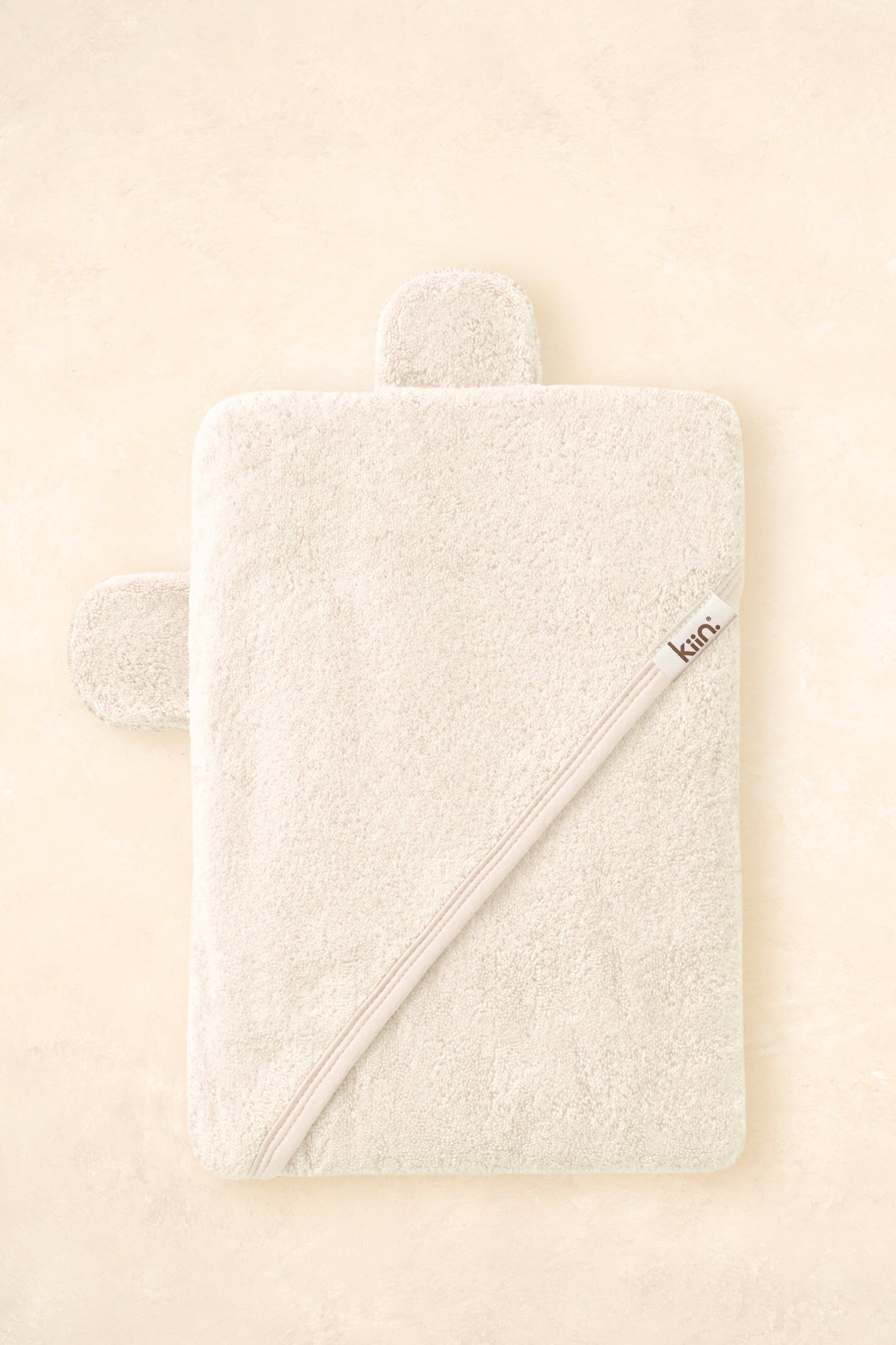Kiin Baby - Hooded Towel Ivory