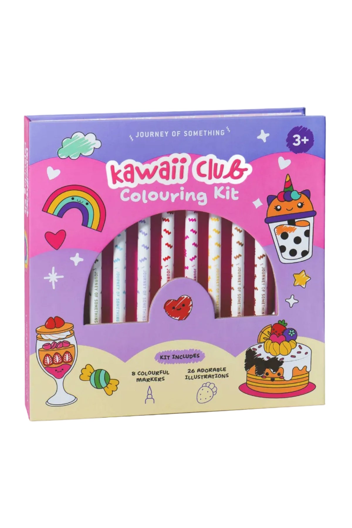 Journey of Something - Kawaii Club Colouring Kit