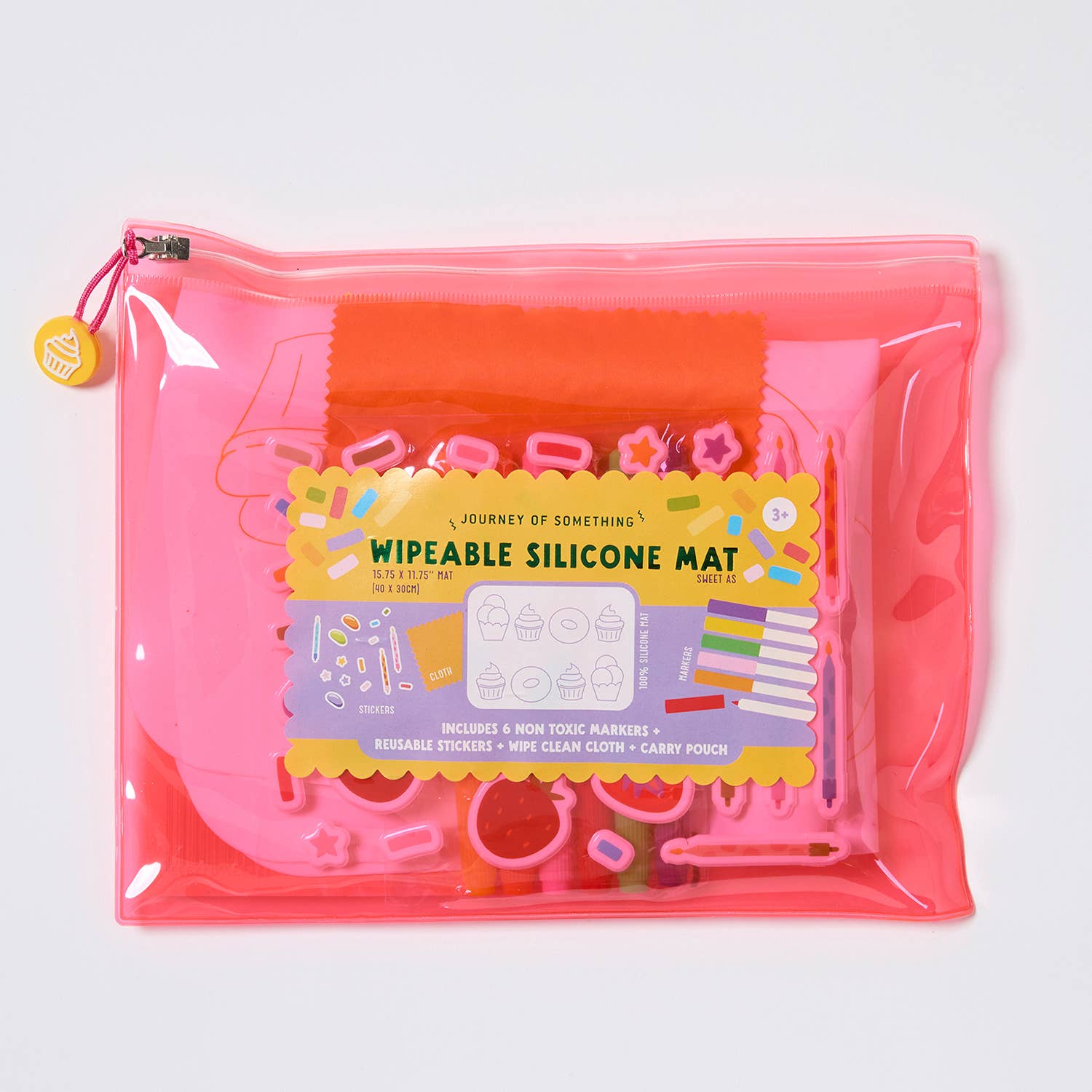 Journey Of Something - Wipeable Silicone Colouring Mat Sweet As