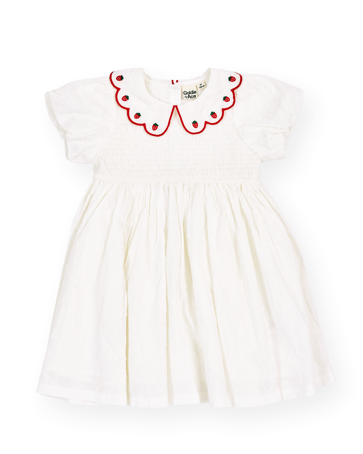 Goldie + Ace - Sweet Strawberry Flo Smocked Dress