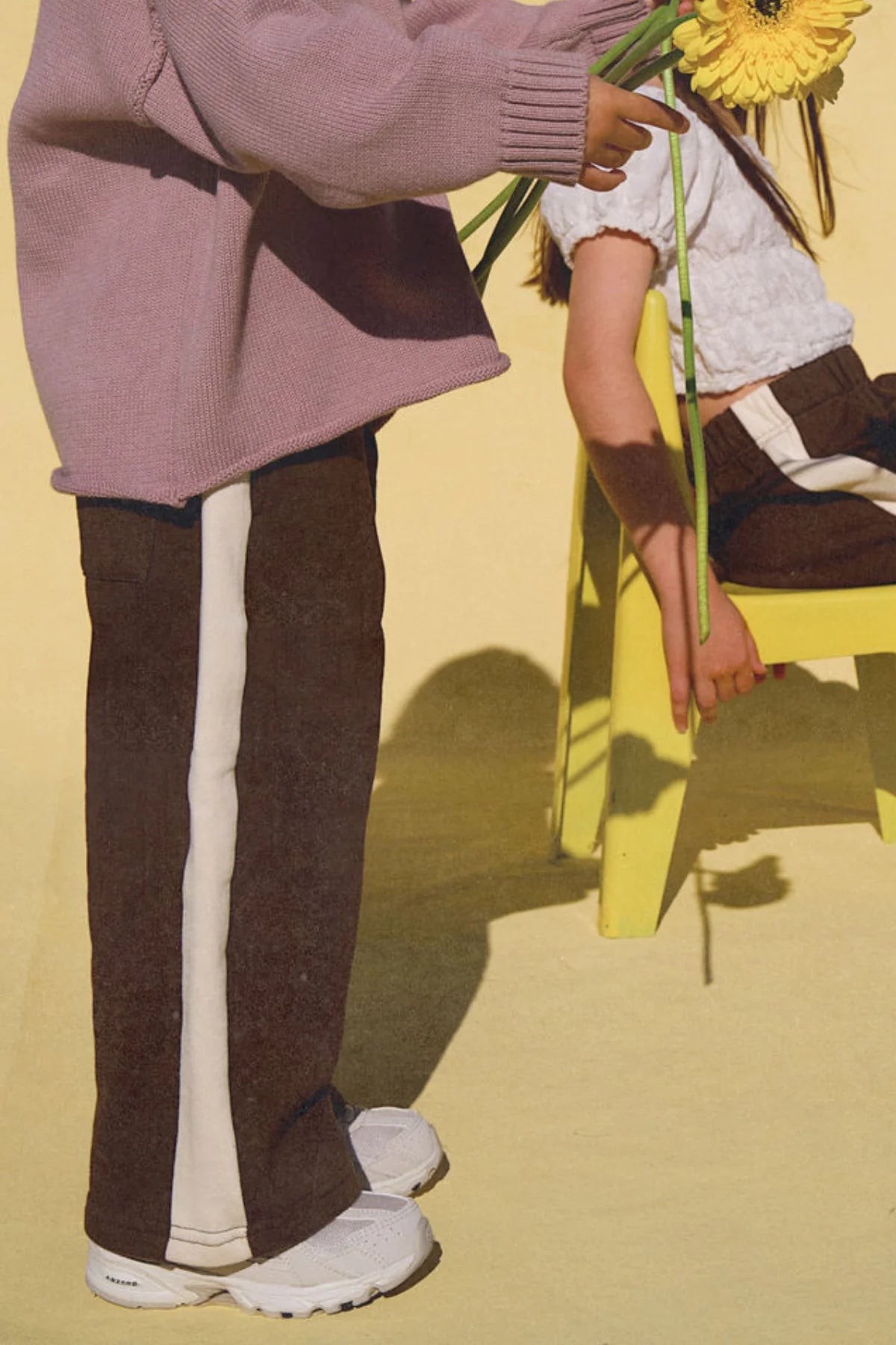 Little The Label - Charlie Racer Pant Chocolate