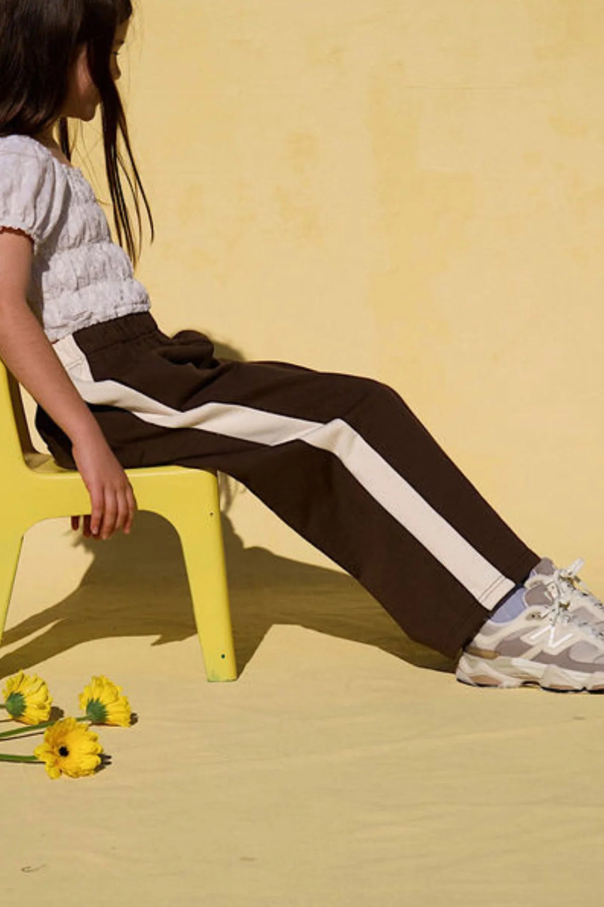 Little The Label - Charlie Racer Pant Chocolate