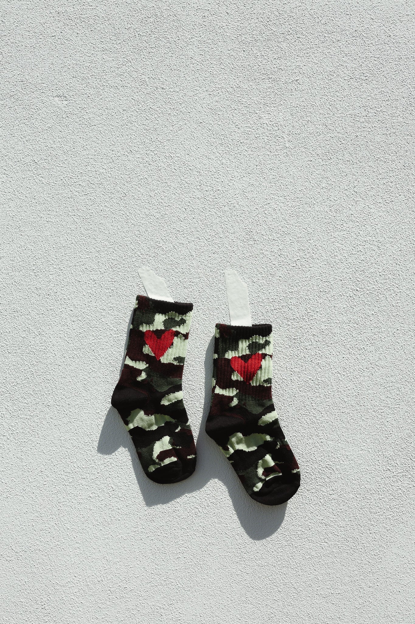 Camo Heart Sock