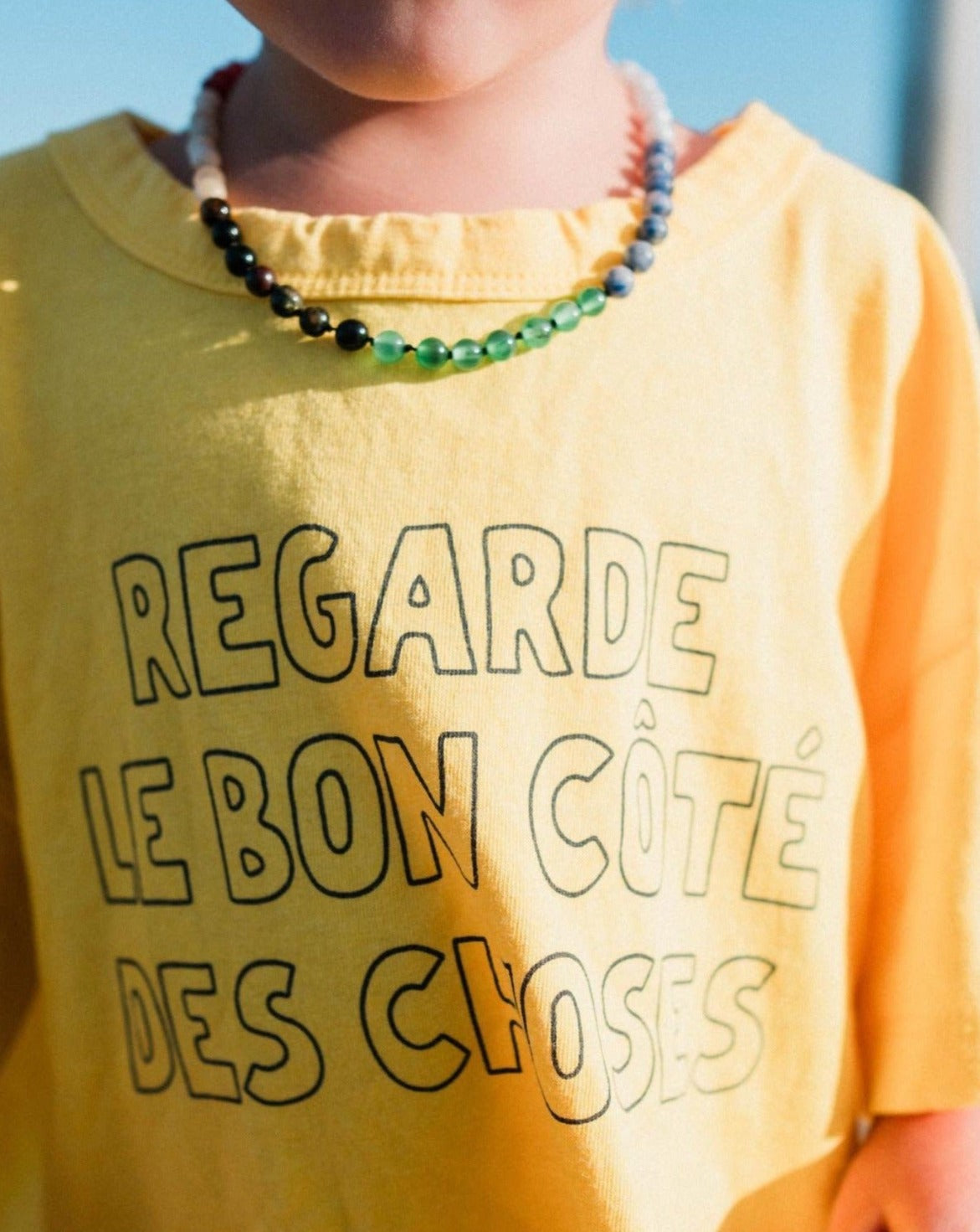 Ziggy Zaza Brightside Tee in Sunshine Yellow