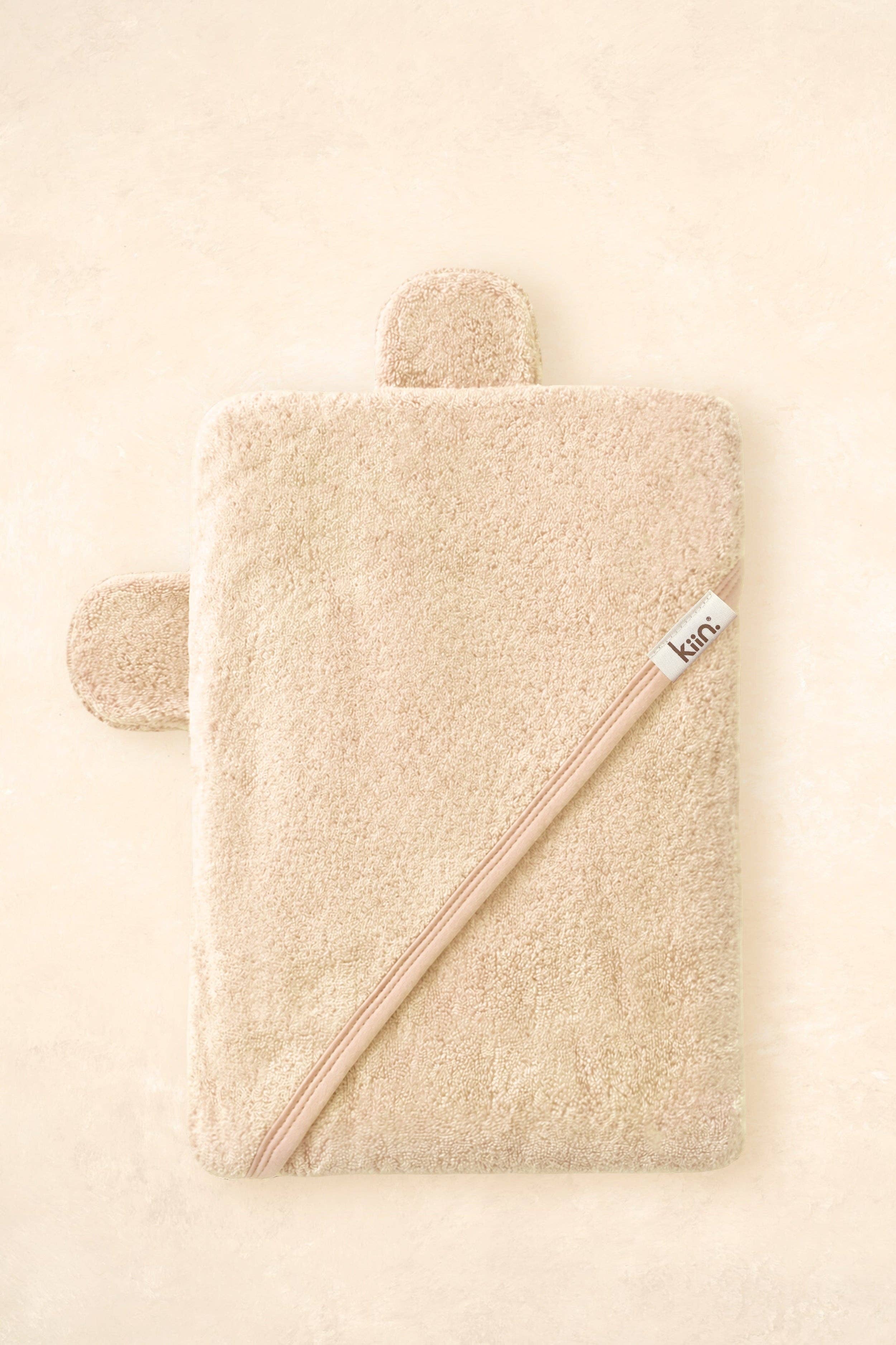 Kiin Baby - Hooded Towel Oat