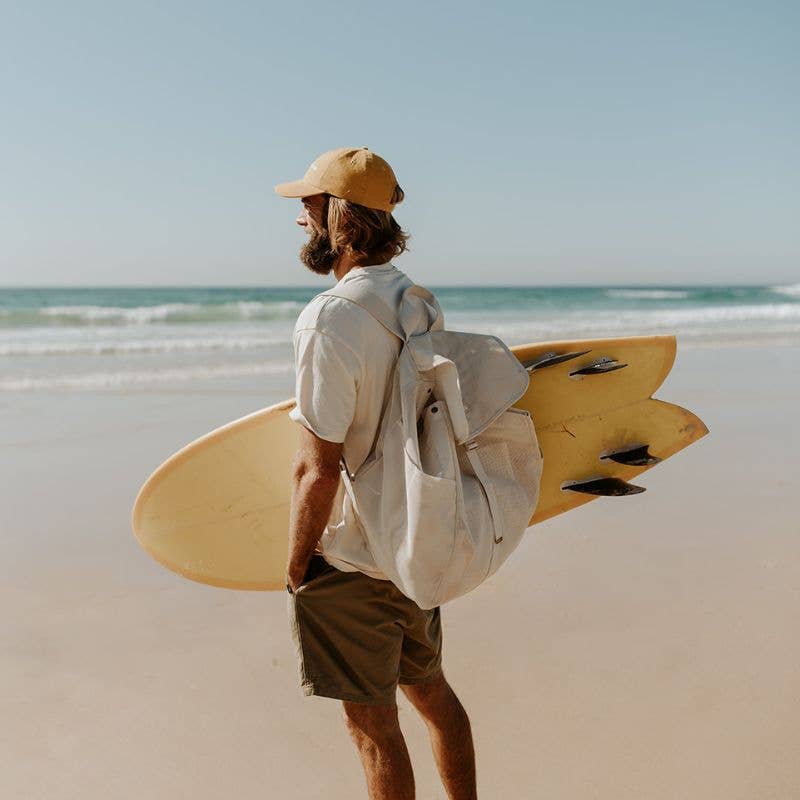 Sande - Beach Hauler™ Mesh Backpack Sand