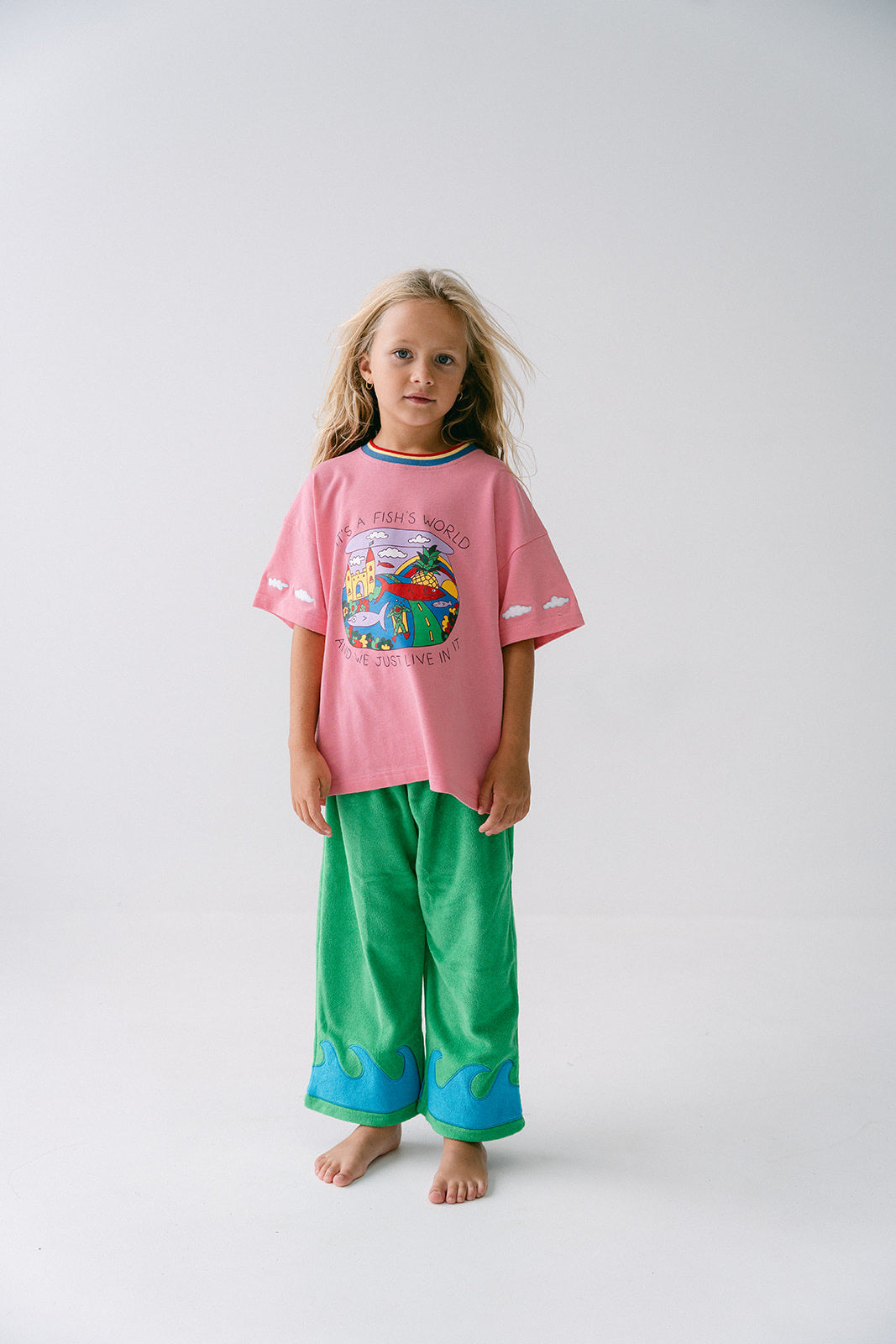 Spicy Dugong - Wave Party Pants Green