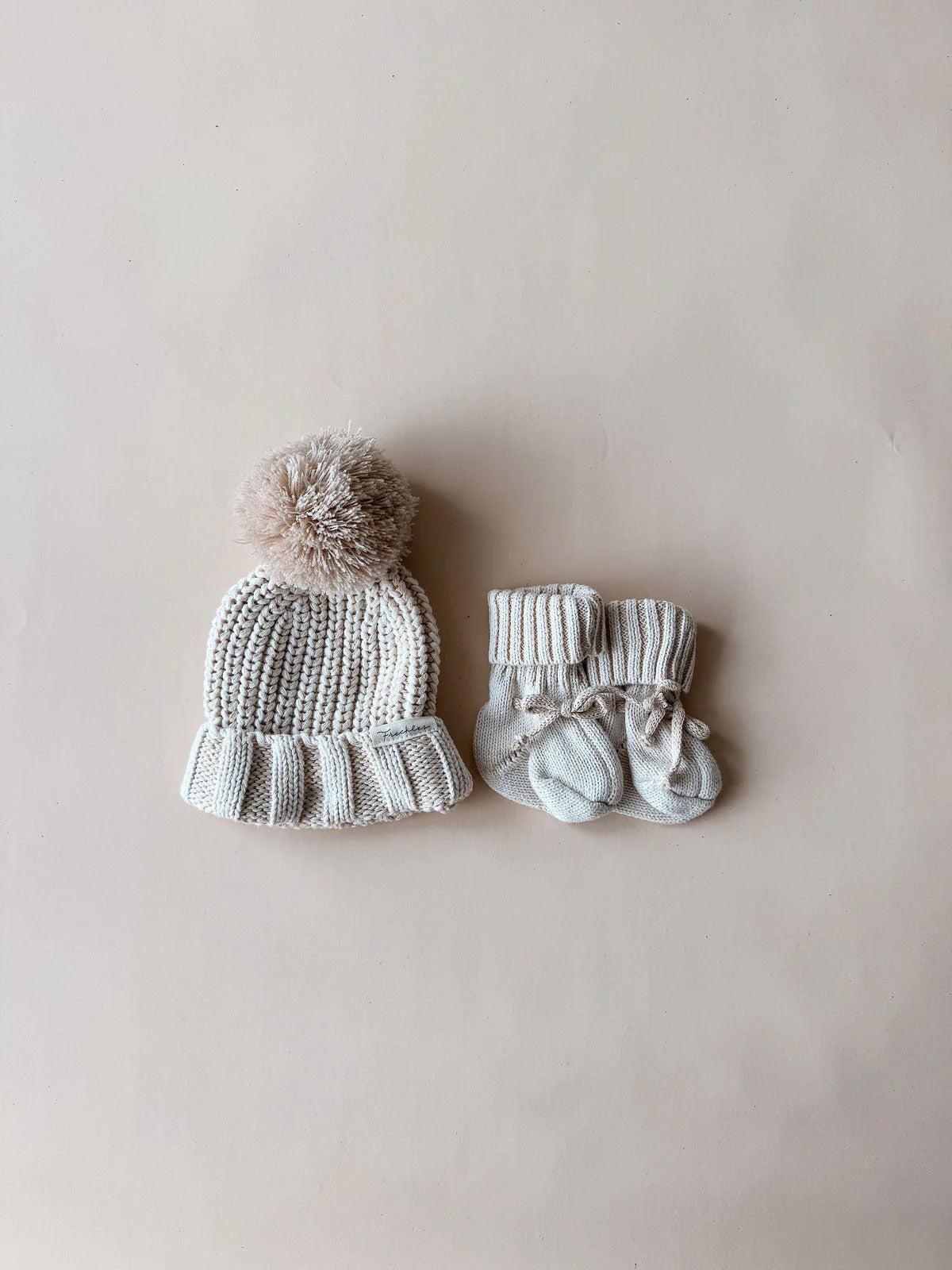 Freckles the Label - Chunky Cotton Beanie Oat