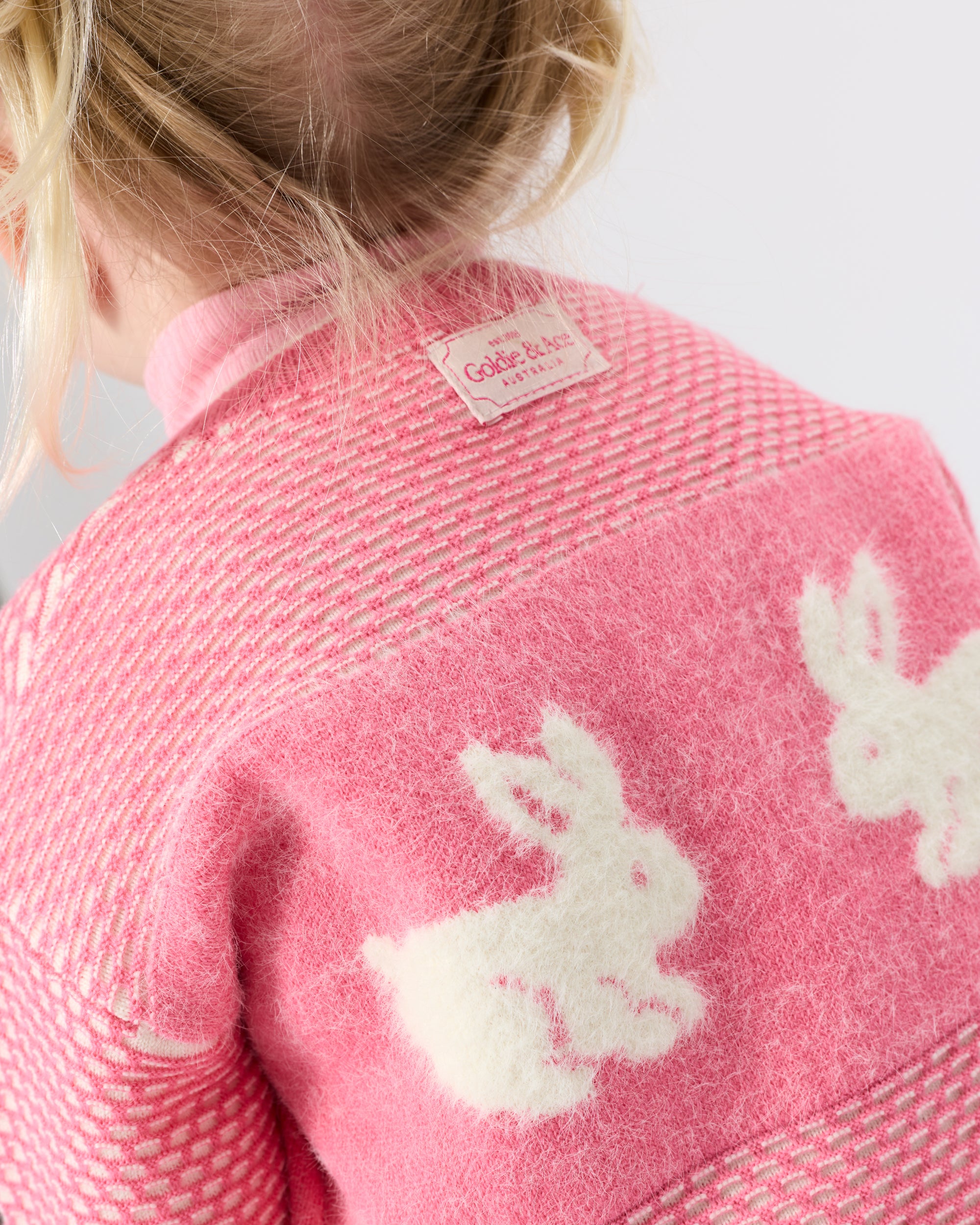 Goldie + Ace - Bunny Knit Cardigan