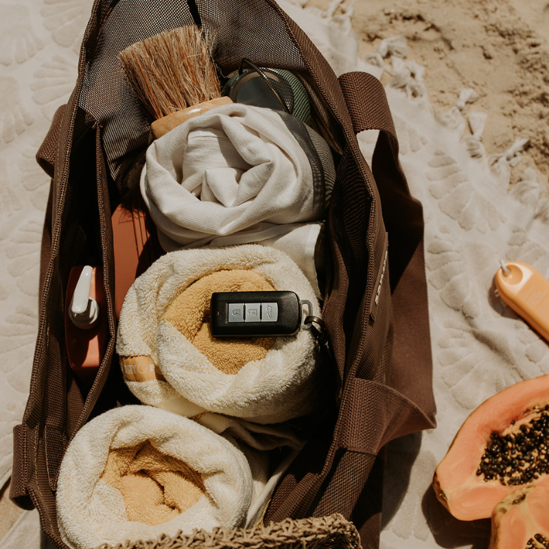 Sande - Beach Hauler™ Mini Beach Bag Espresso
