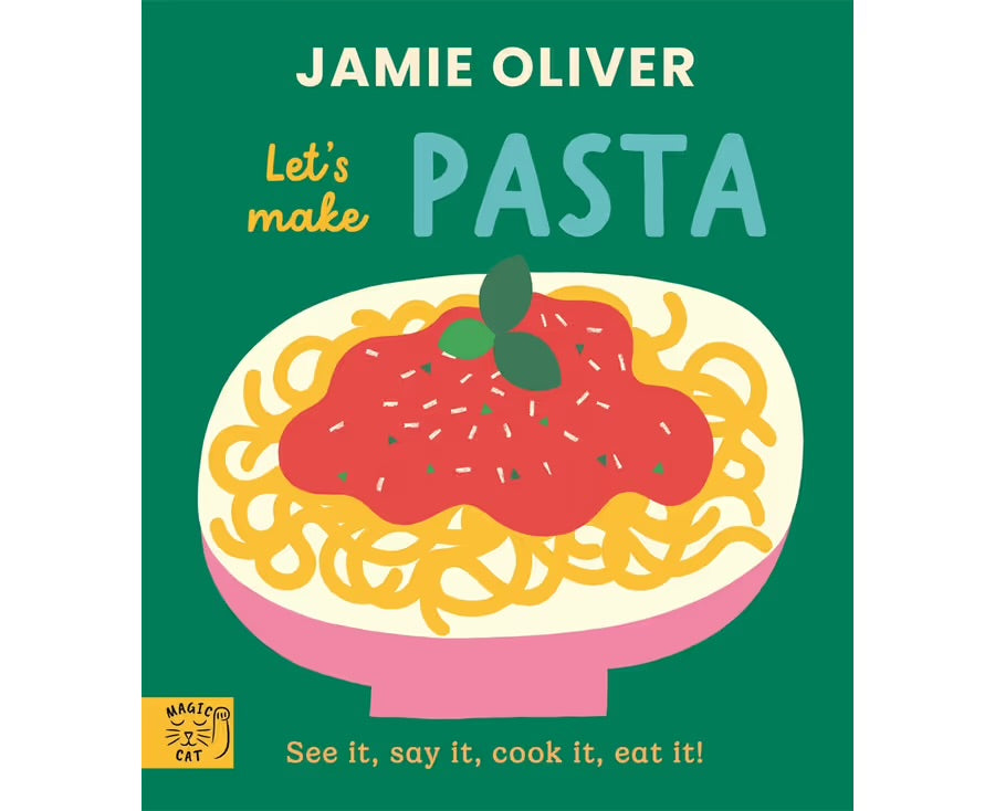 Let’s Make Pasta by Jamie Oliver - Hardcover Book