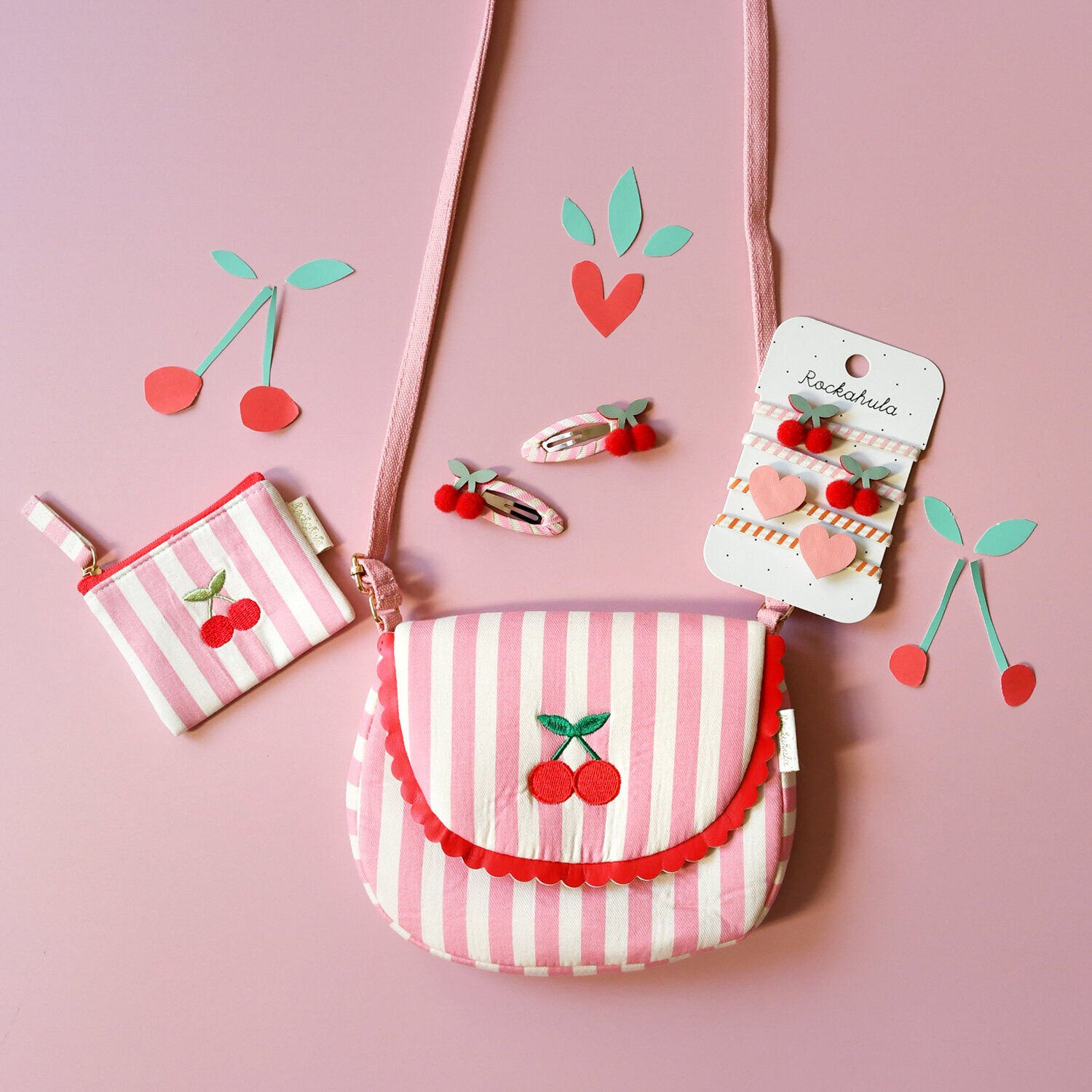Rockahula - Cherry Kiss Scallop Bag
