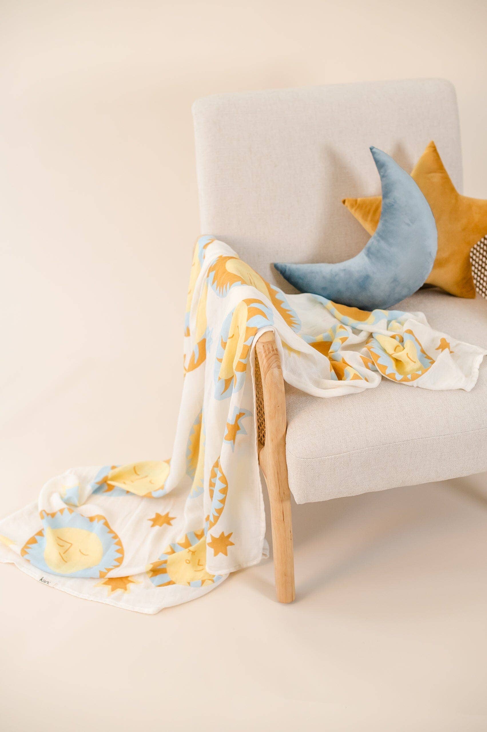 Kiin Baby - Organic Muslin Swaddle - Sunny Day (Limited Edition)
