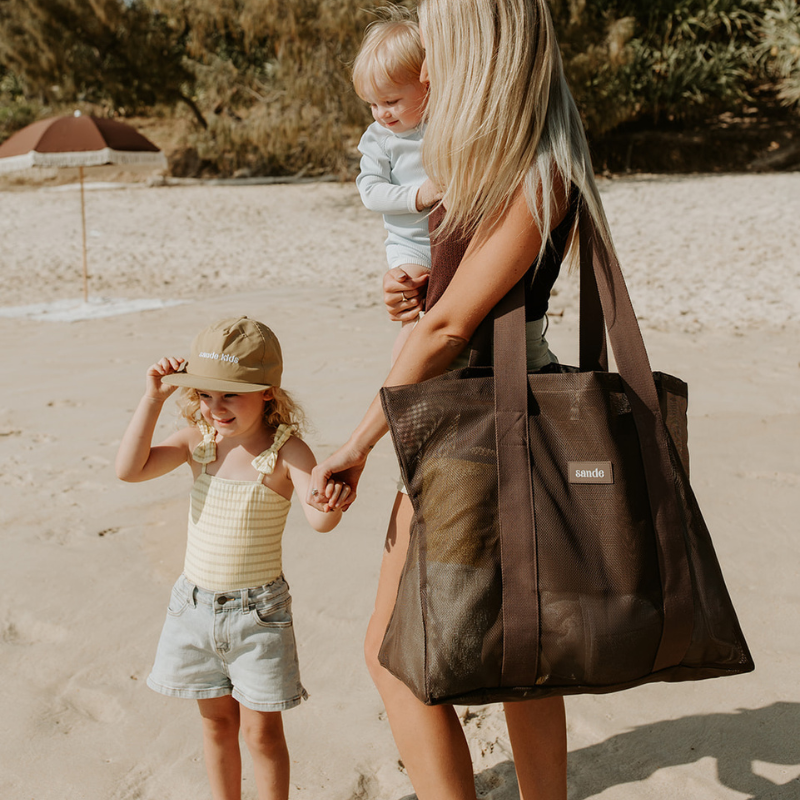 Sande - Beach Hauler™ Mini Beach Bag Espresso
