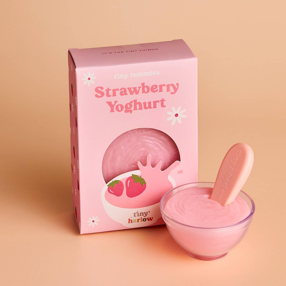 Tiny Harlow - Tiny Tummies Strawberry Yogurt Bowl