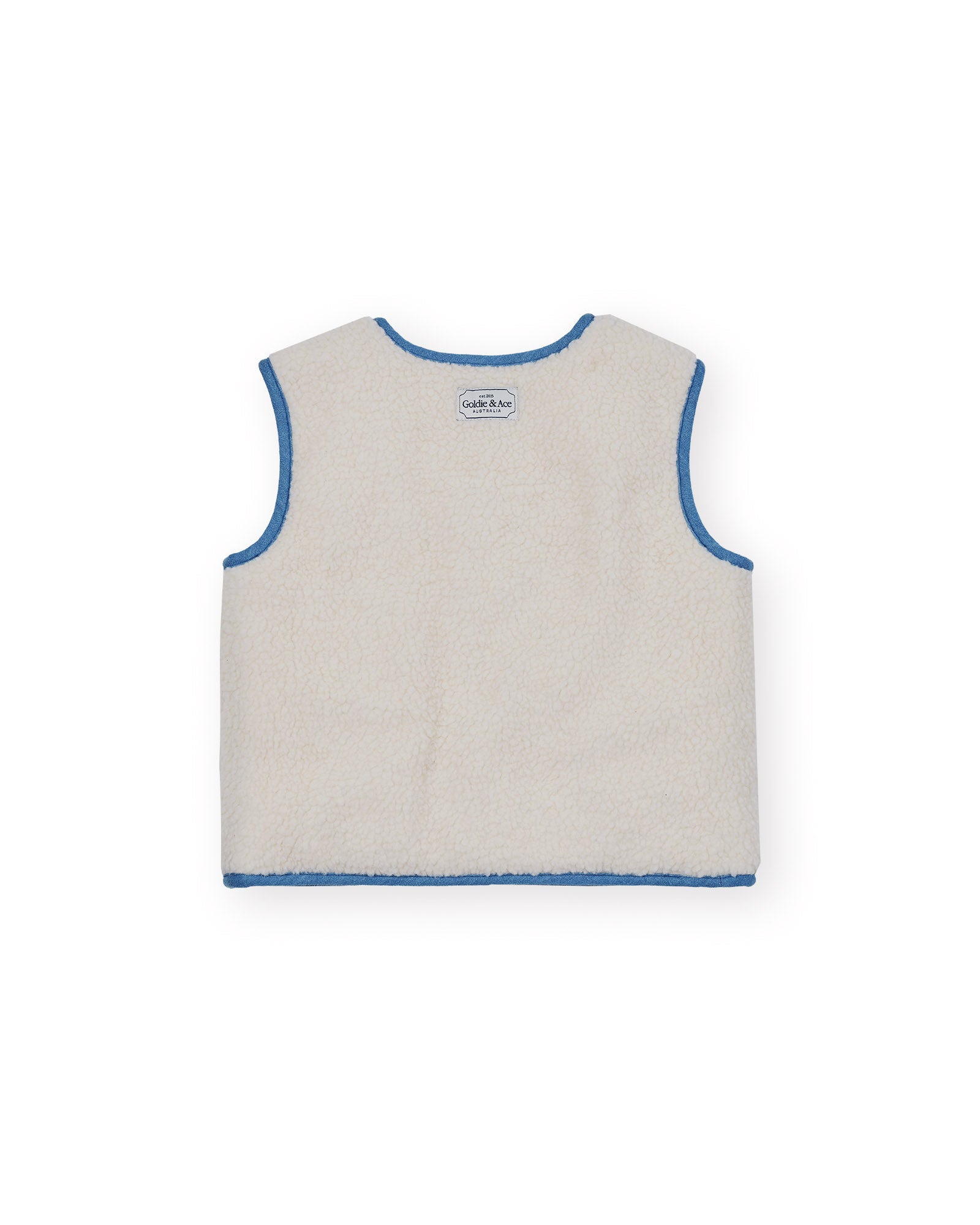 Goldie + Ace - Reversible Chambray Button Vest