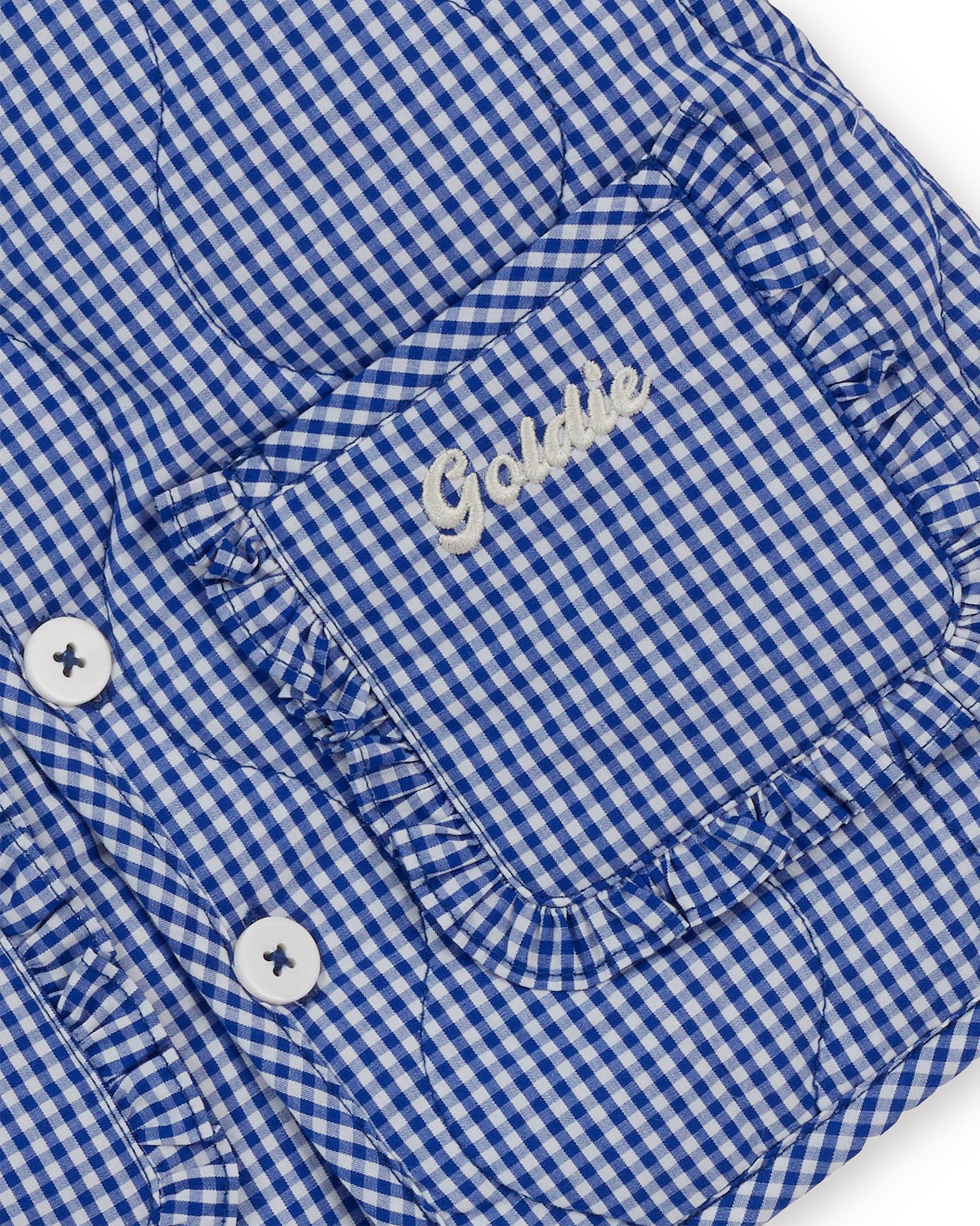 Goldie + Ace - Wild Strawberry Gingham Padded Jacket