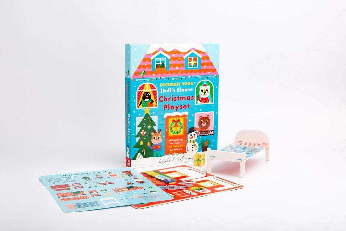 Decorate Your Doll's House: Christmas Playset